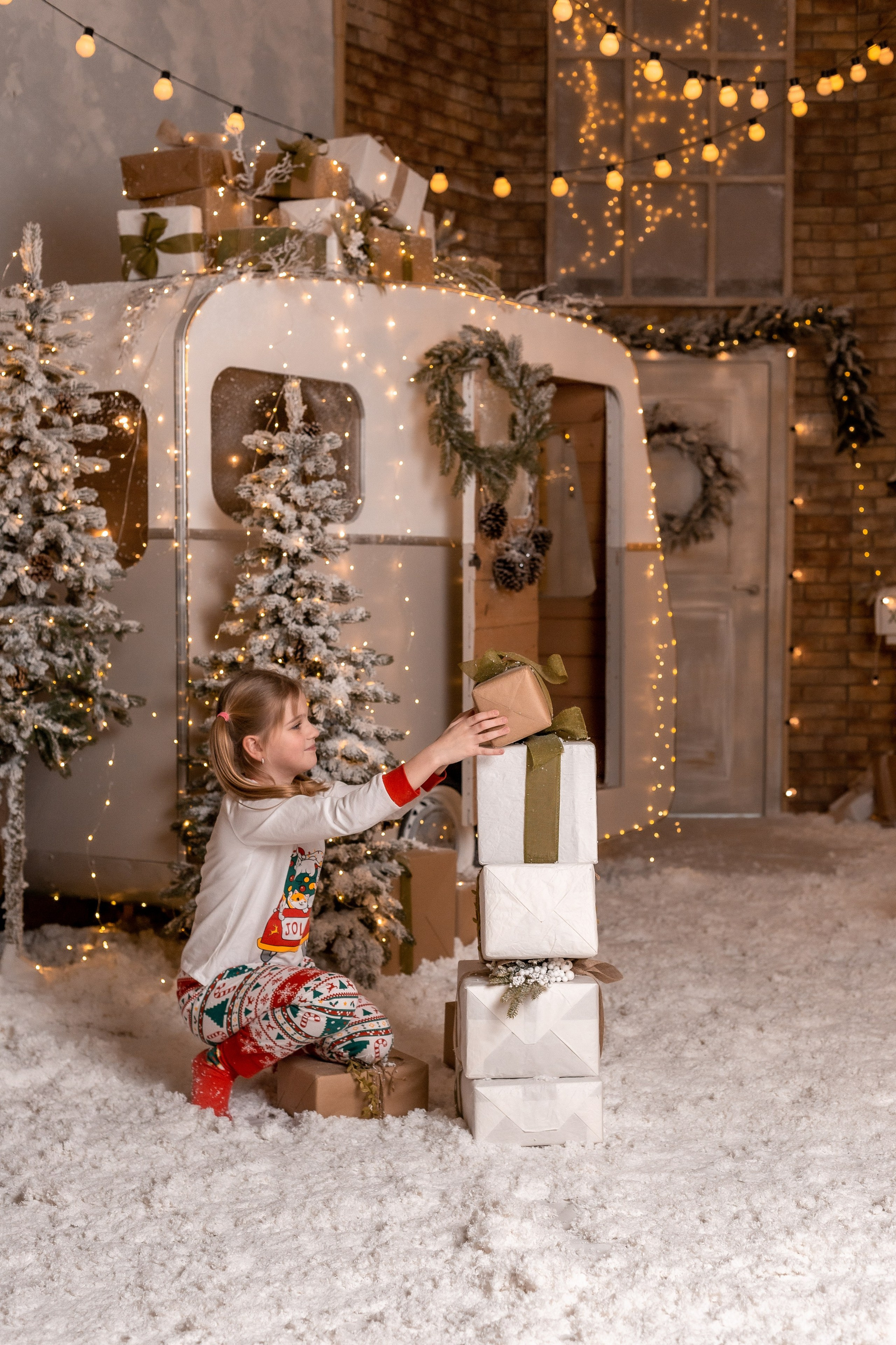 Новый год в Сказочном зале. Фотограф на первый годик, семейный и детский фотограф в Новосибирске