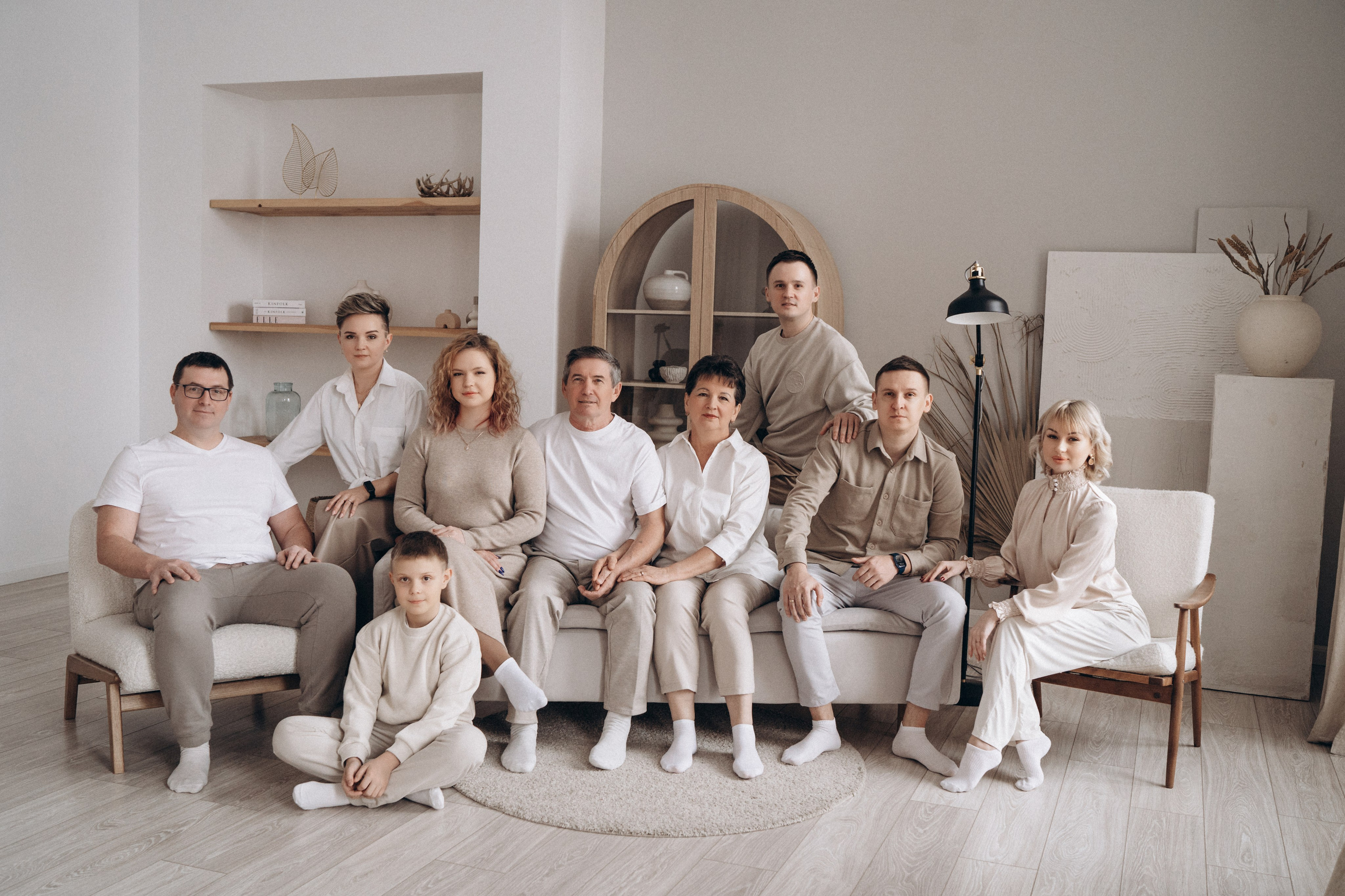 Большая семья. Надежда Виховская — семейный фотограф в Астане