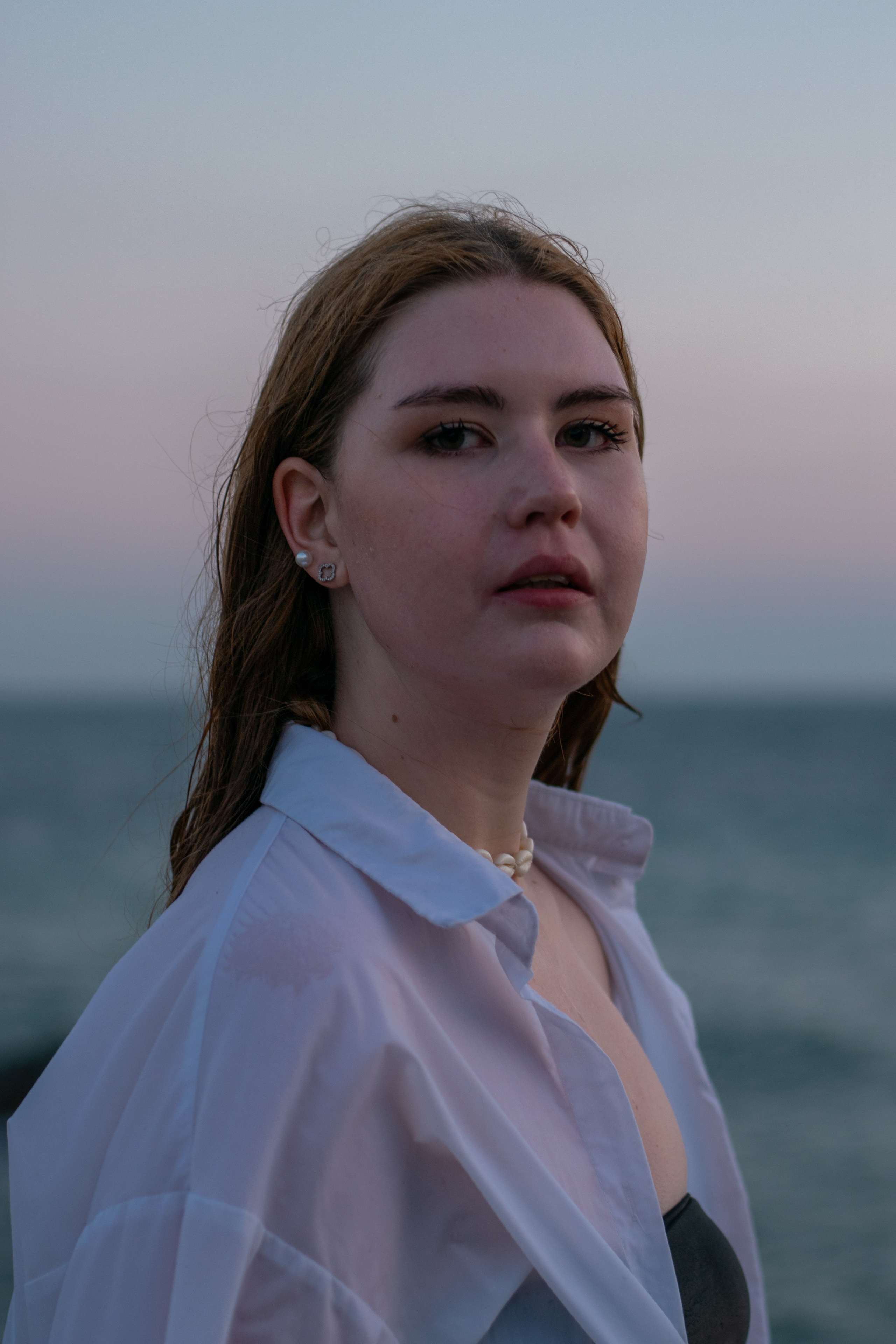 Виктория, закатное море. Фотограф Челябинск Ирина Ермоленко