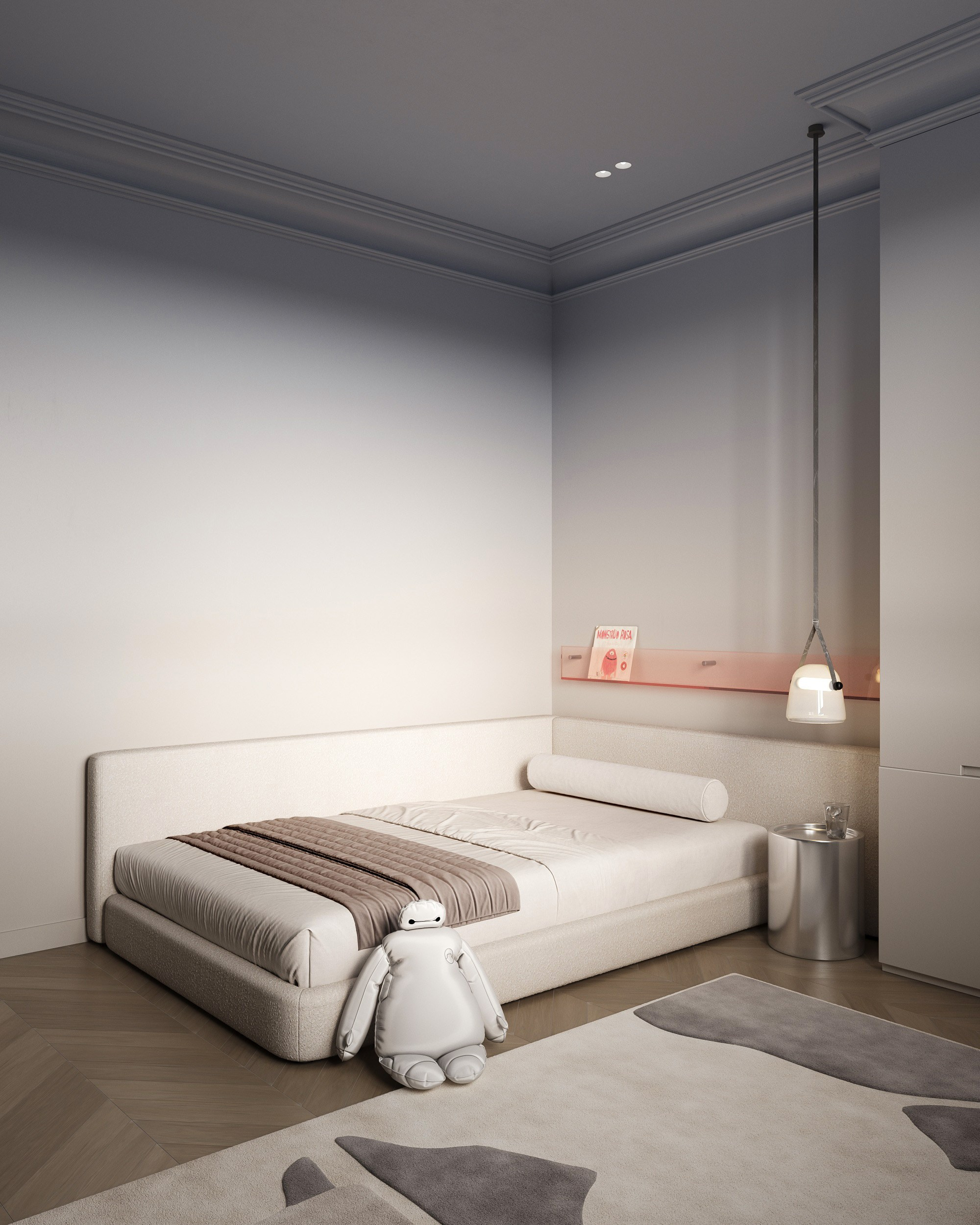 Квартира в ЖК Легенда — 102 м². Студия дизайна интерьера Muro