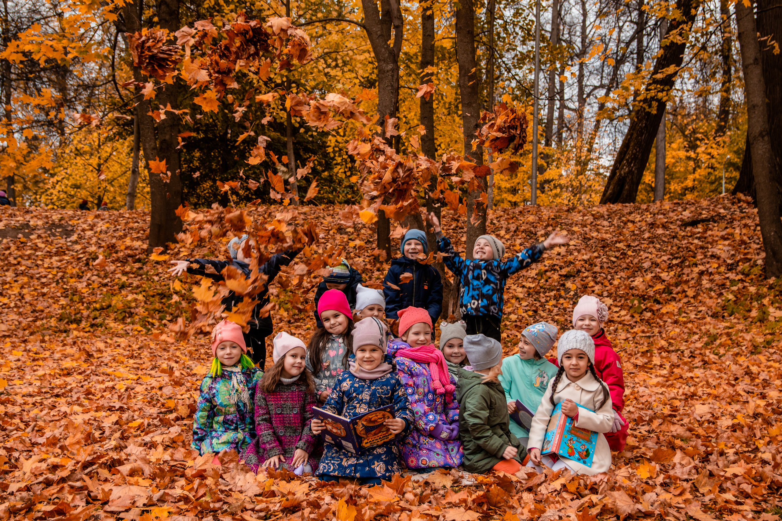 Съемки жизни в детском саду. Выпускные альбомы в Обнинске