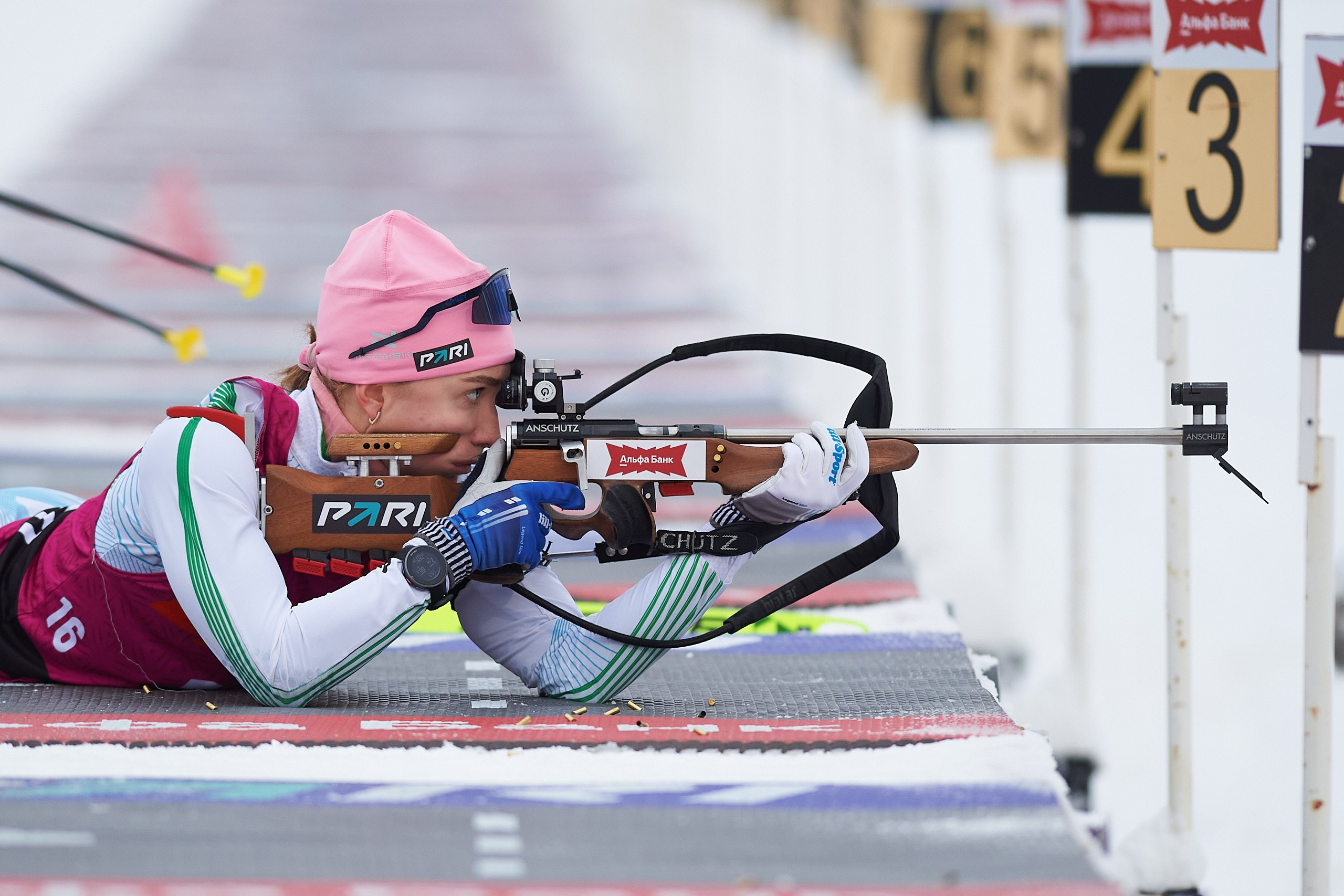 Биатлон. Чемпионат России — 2024/2025, 3-й этап, Ижевск. Ижевская винтовка. Спортивный репортажный фотограф в Ижевске Сергей Мерзляков