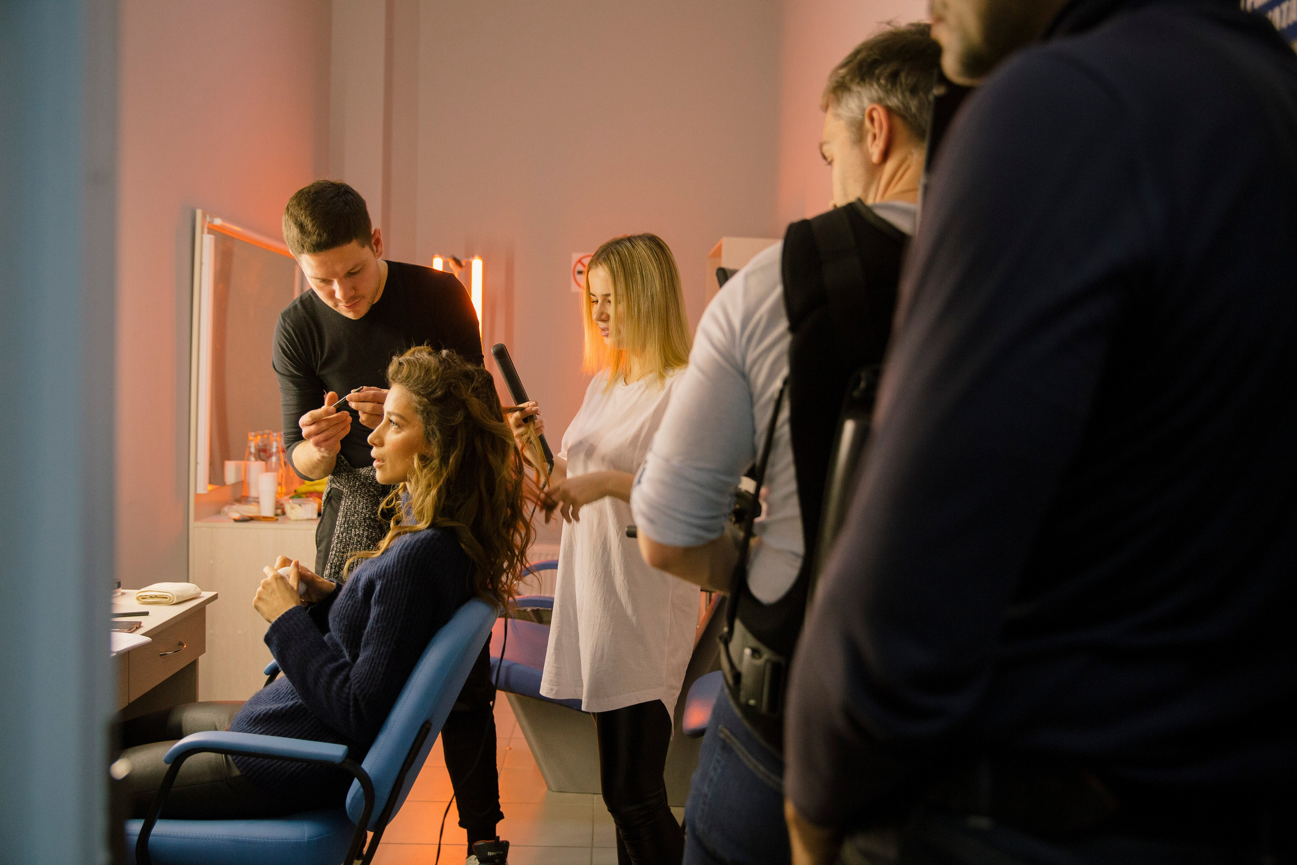 ФК Би-2 & Лиза Громова Мосфильм. Ольга Пилант. АРТ, бэкстейдж, свадебная и семейная фотография, городской портрет, интерьерная фотография