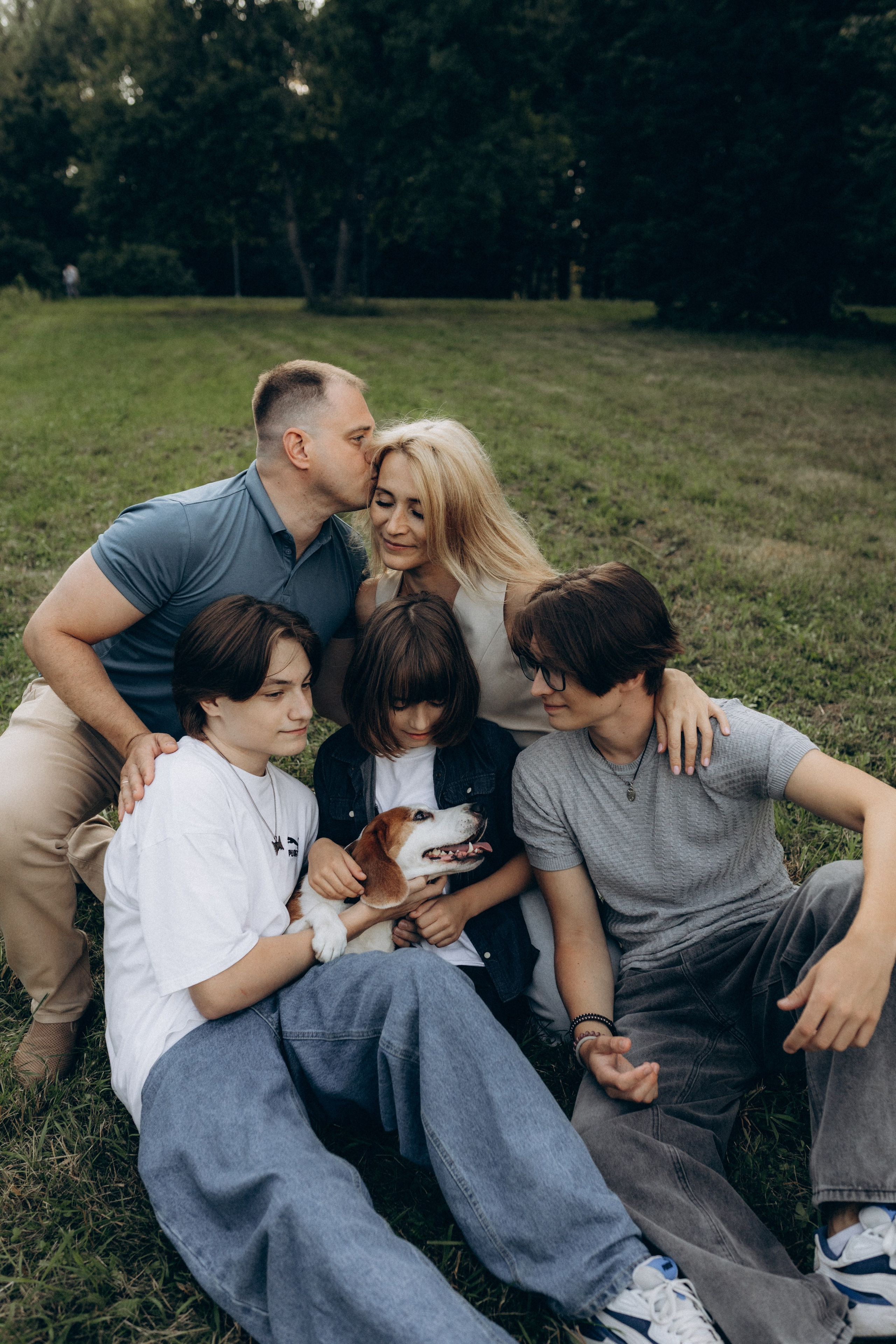 Наташа, Андрей, Эмиль, Стас, Ярослав и Арчи. Фотограф НОГИНСК, Москва, Анастасия Белая
