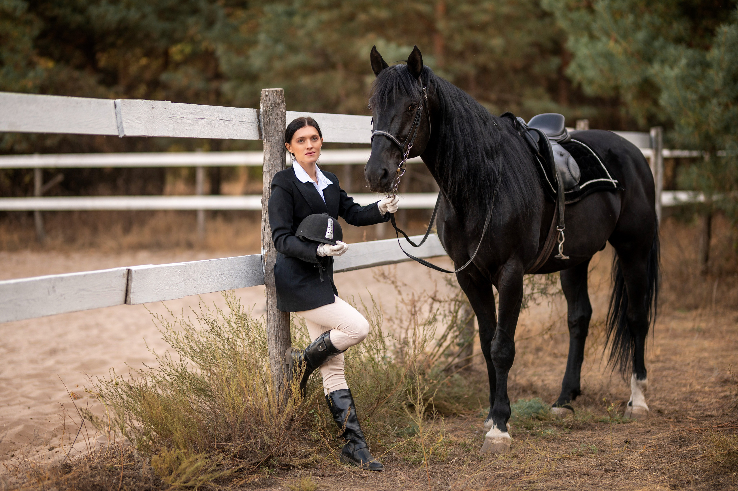 Ольга и Крепыш. Bazarkom-photo.ru Фотограф Виктор Оськин в Старом Осколе