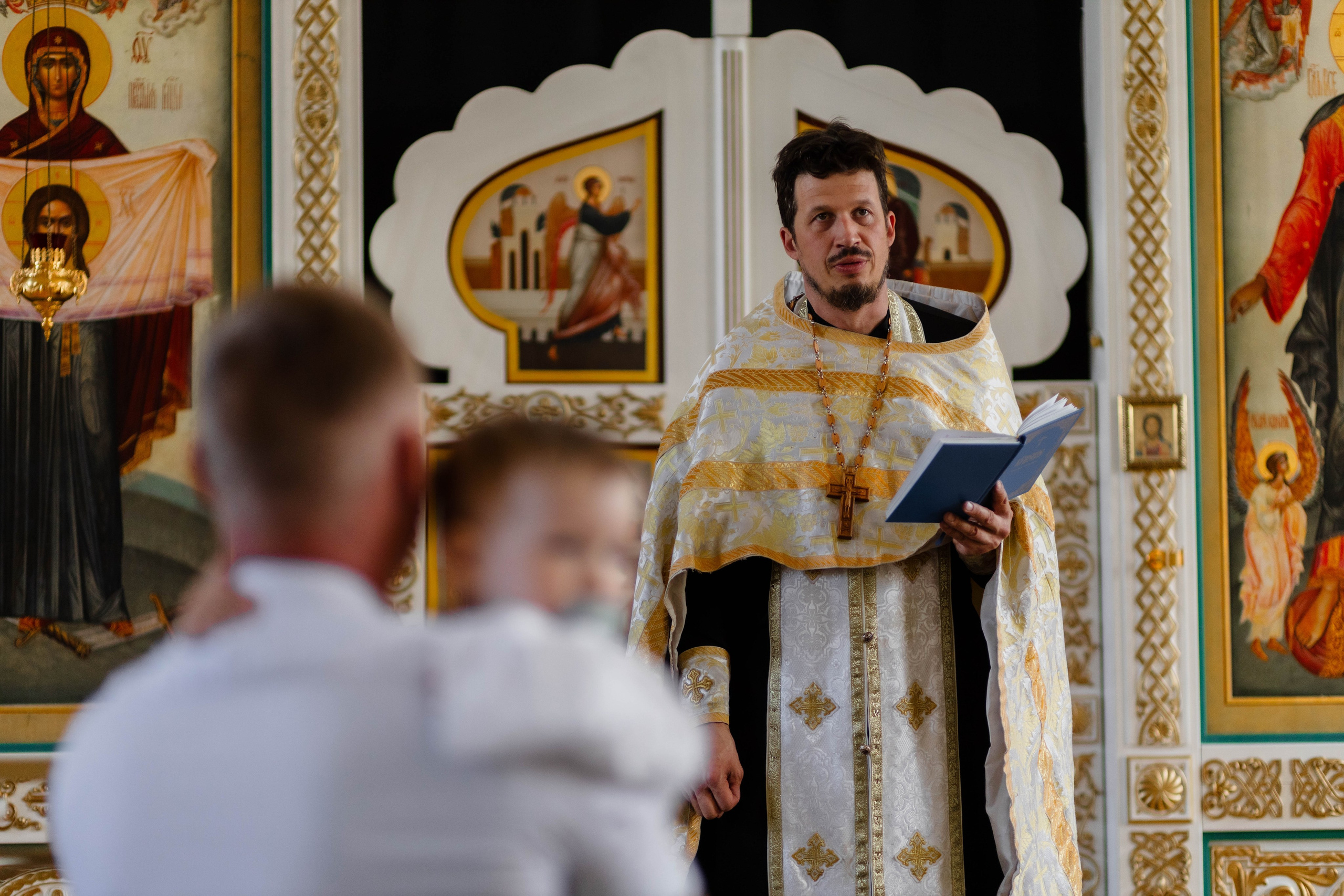 Крещение. Семейный и репортажный фотограф в Пскове Виктория Колесникова