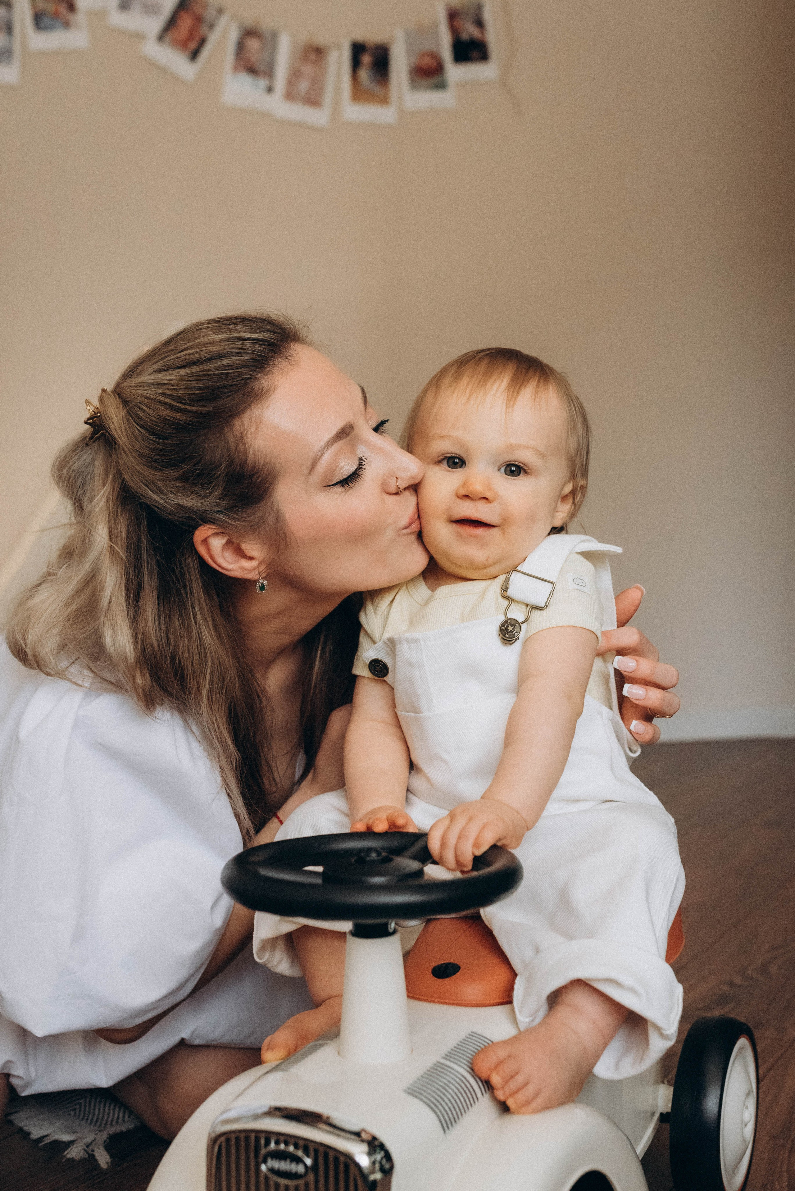 Домашняя фотосессия ко дню рождения малыша. Семейный фотограф в Железнодорожном Масаева Елена