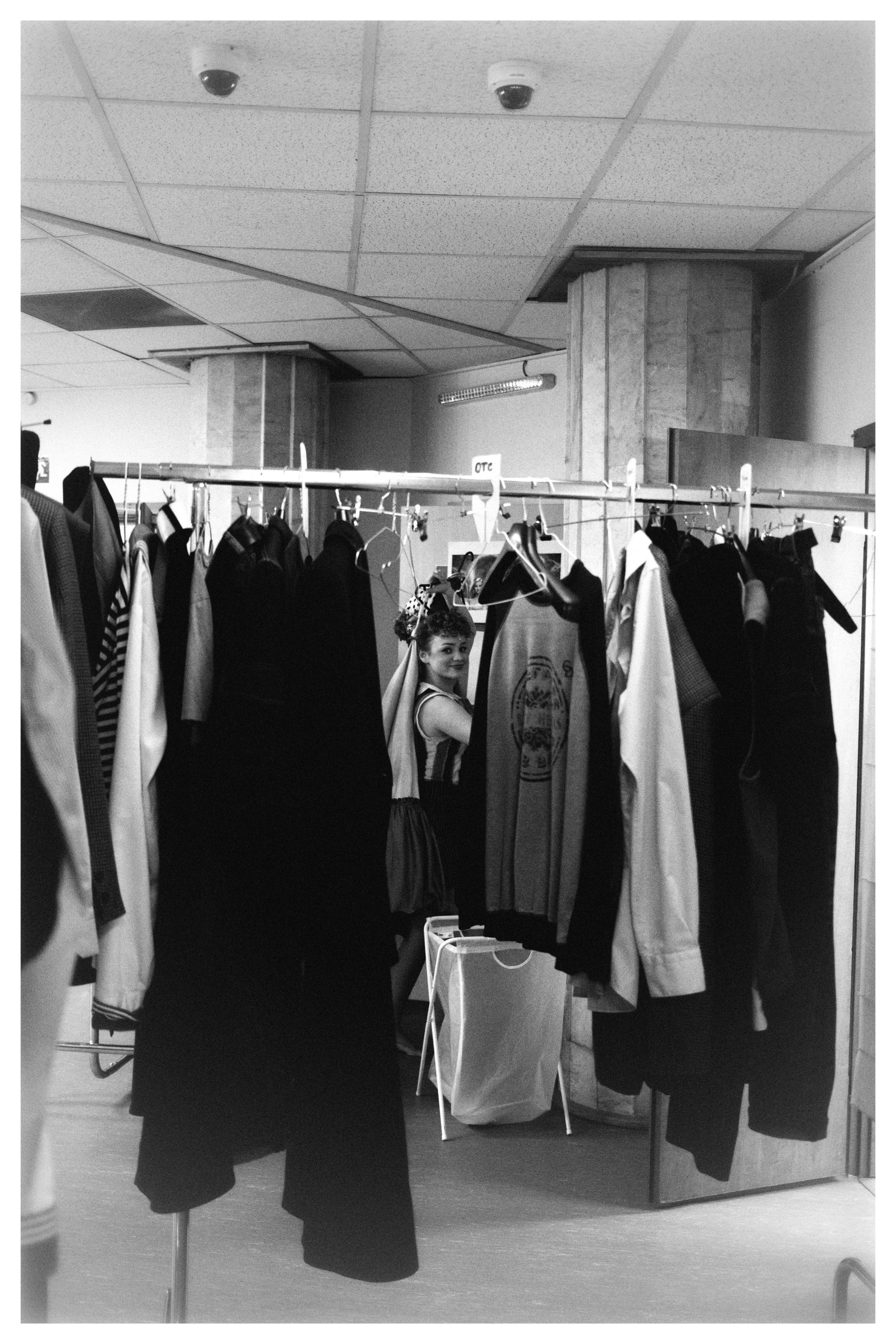 Theatre backstages. Portrait and backstage photographer Nina Crane