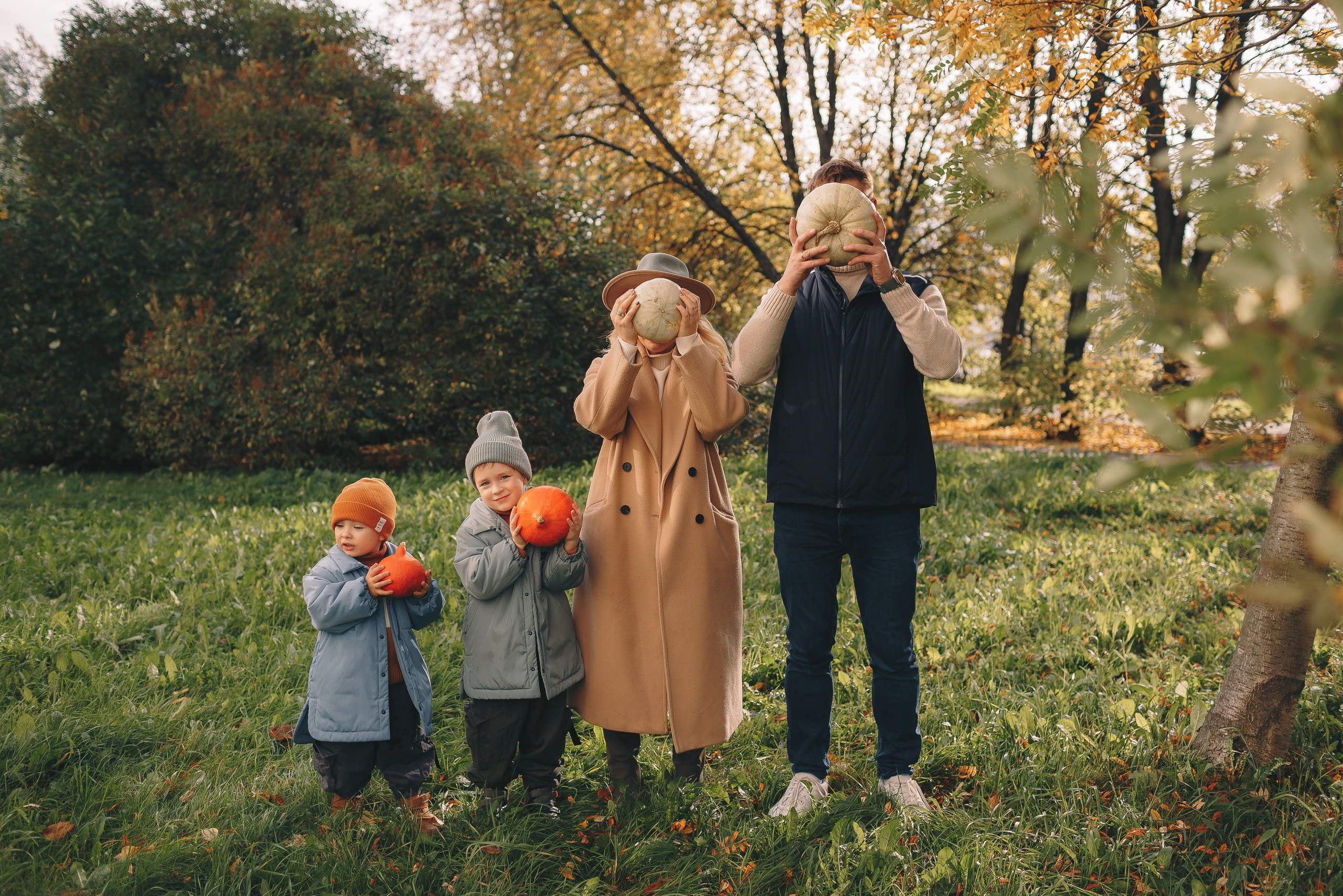 Осенняя фотосессия в парке. Фотограф Евгения Мальцева, Архангельск