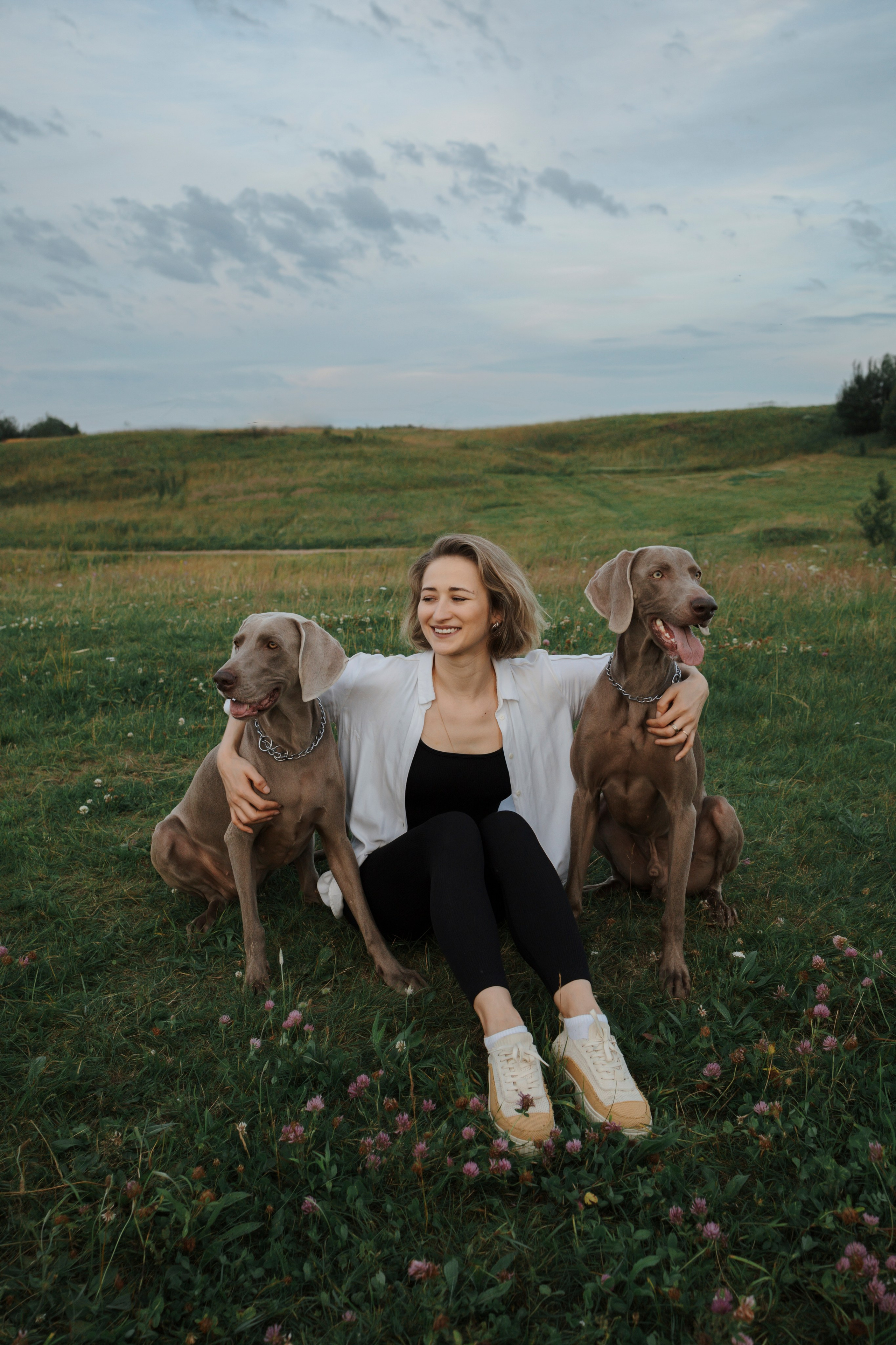 Маргарита и веймаранеры. Фотограф-анималист в Санкт-Петеребурге Титова Алиса