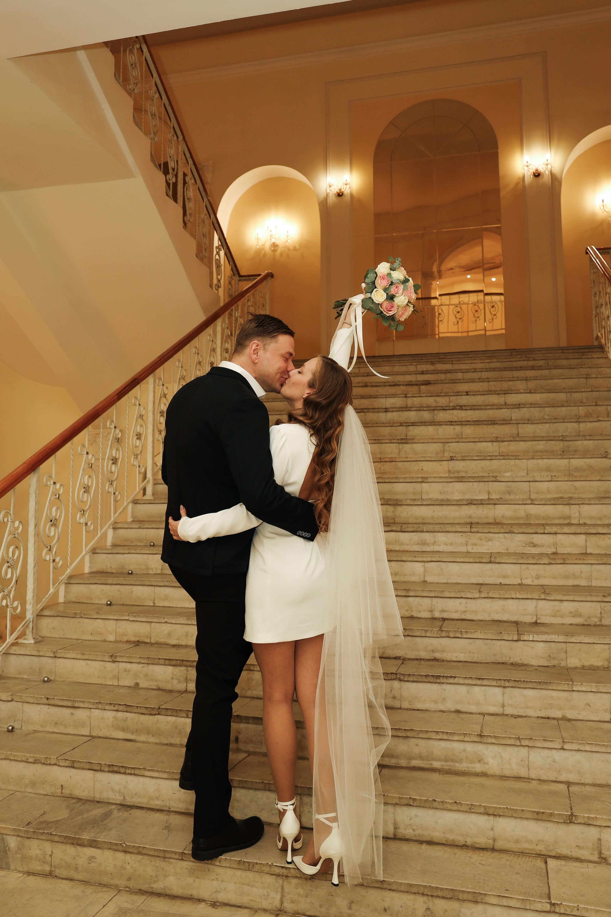 Ю. + Д. Роспись в г. Королёв, студийная лавстори. Семейный и lovestory фотограф в Москве Светлана Коняхина