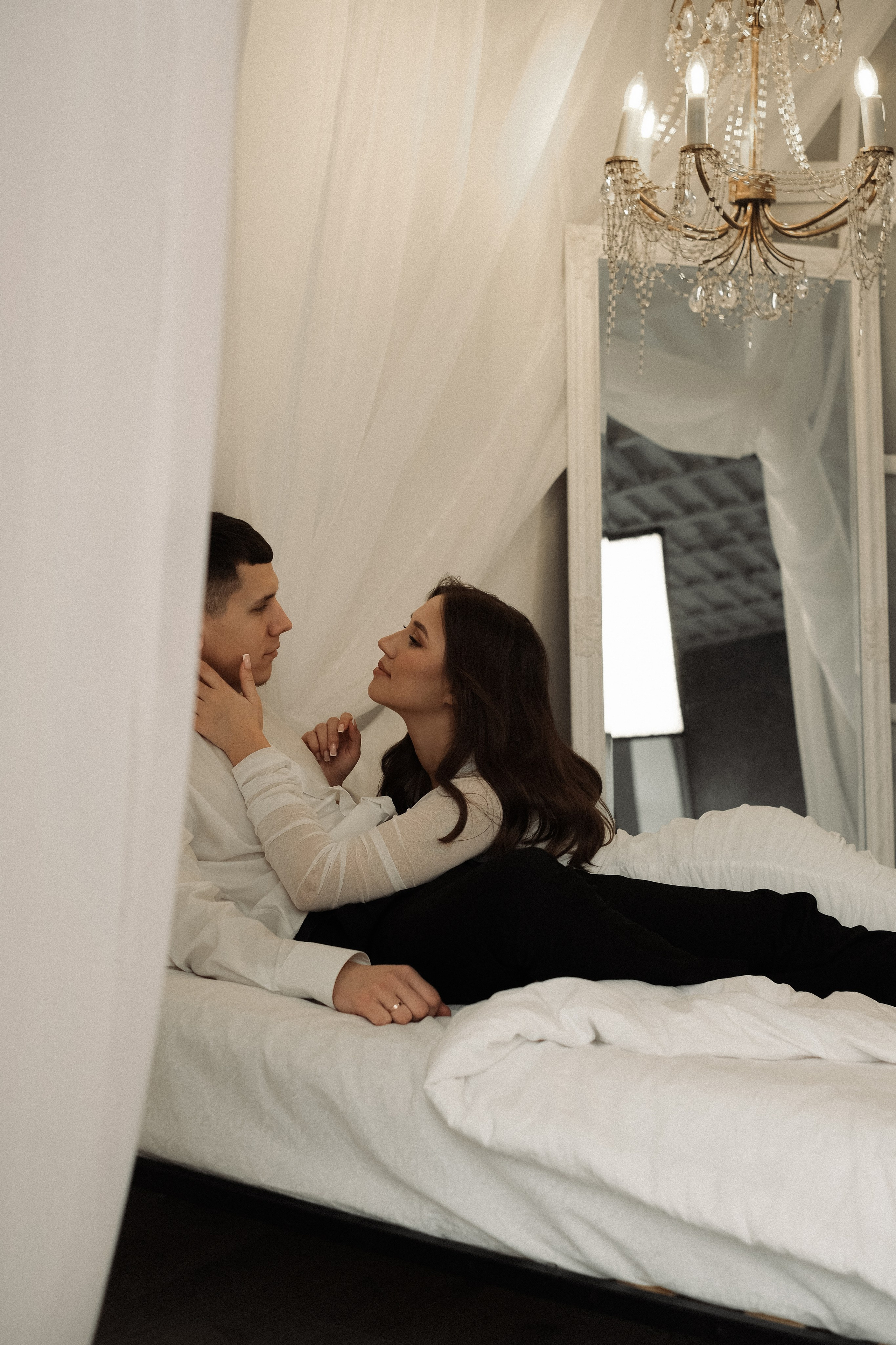 Никита и Юля. Фотограф в Москве. Женский и мужской портрет, лавстори (love story)