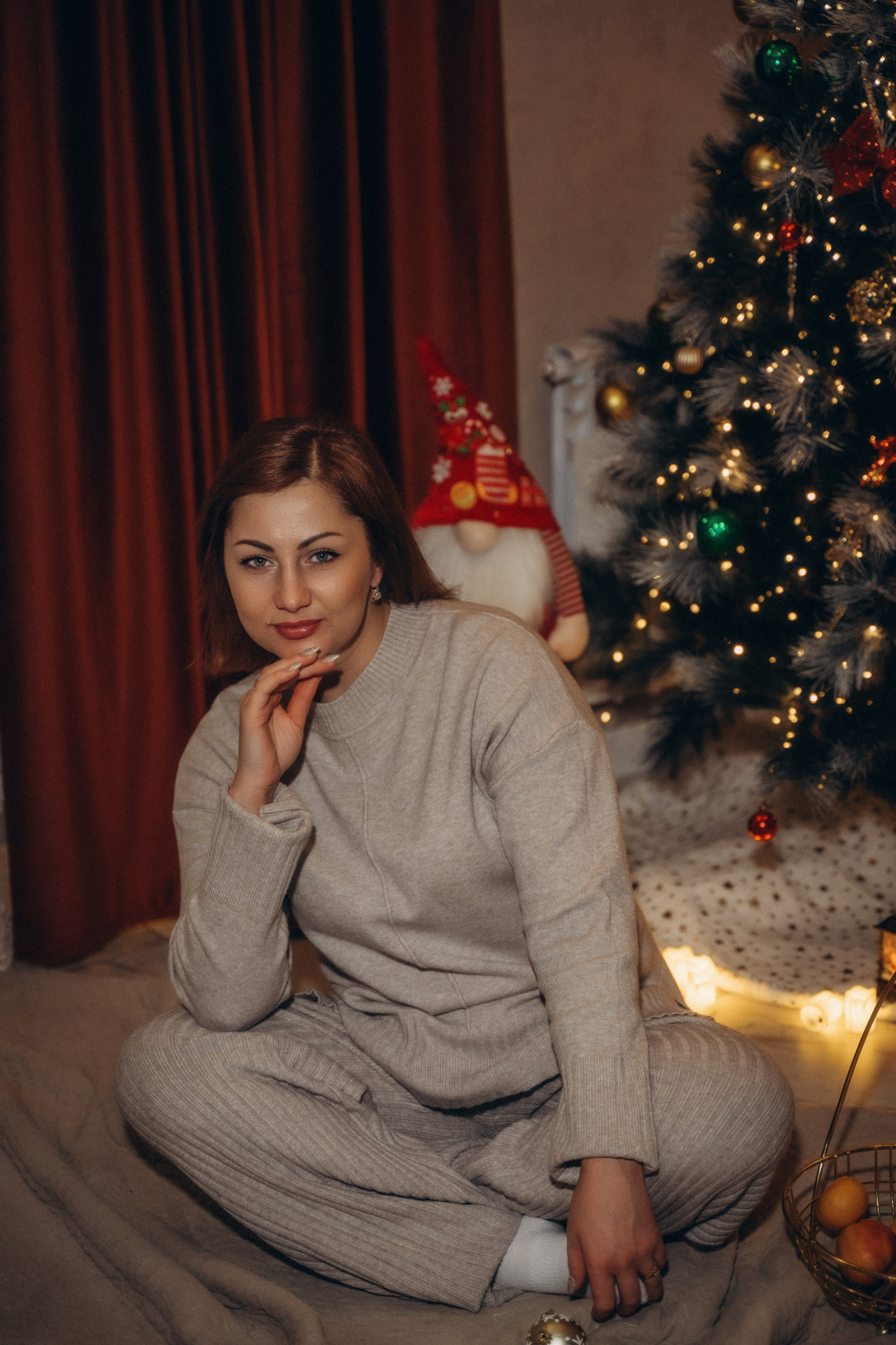 Семья Киприяновы, Новый год дома. Семейный фотограф в Белгороде Амелина Алина