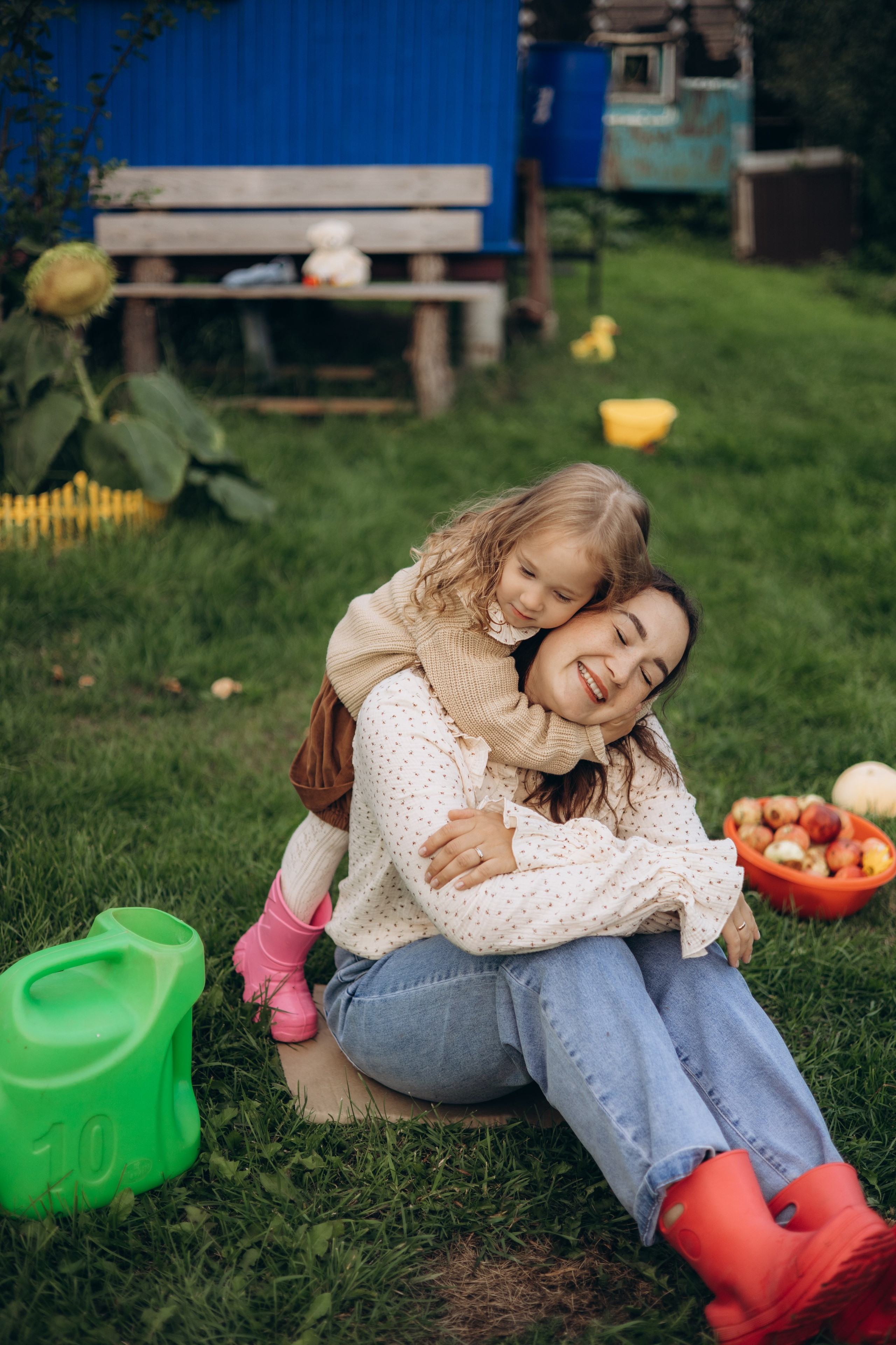 Мамочка и дочка (24.08.2025) г. Жуков (Калужская обл.). Надежда Стар семейный и церковный фотограф в Жукове и Калужской области