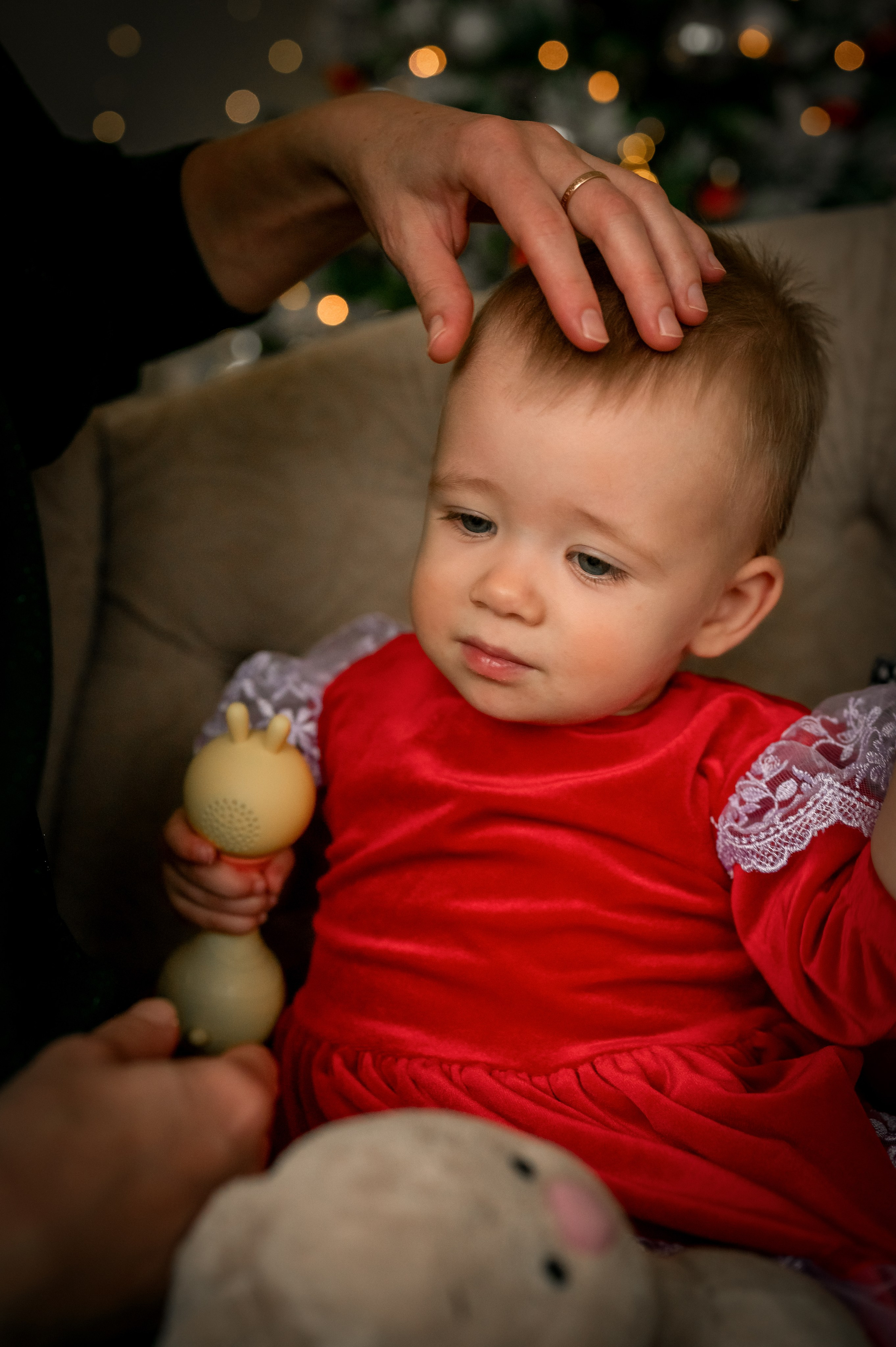 Новый год в студии. Фотограф новорождённых, семейный, школьный в городе Калуге Евгения
