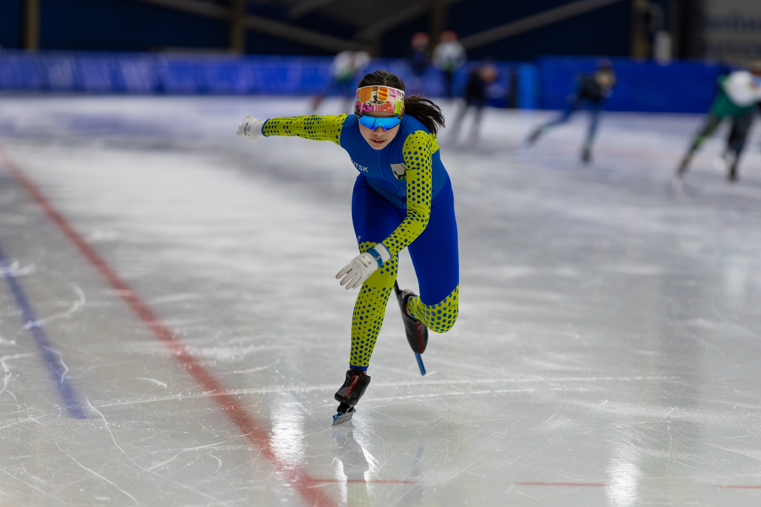 Тренировки. Конькобежный спорт. Иркутск, 2026. Спортивная съемка Мария Царфати