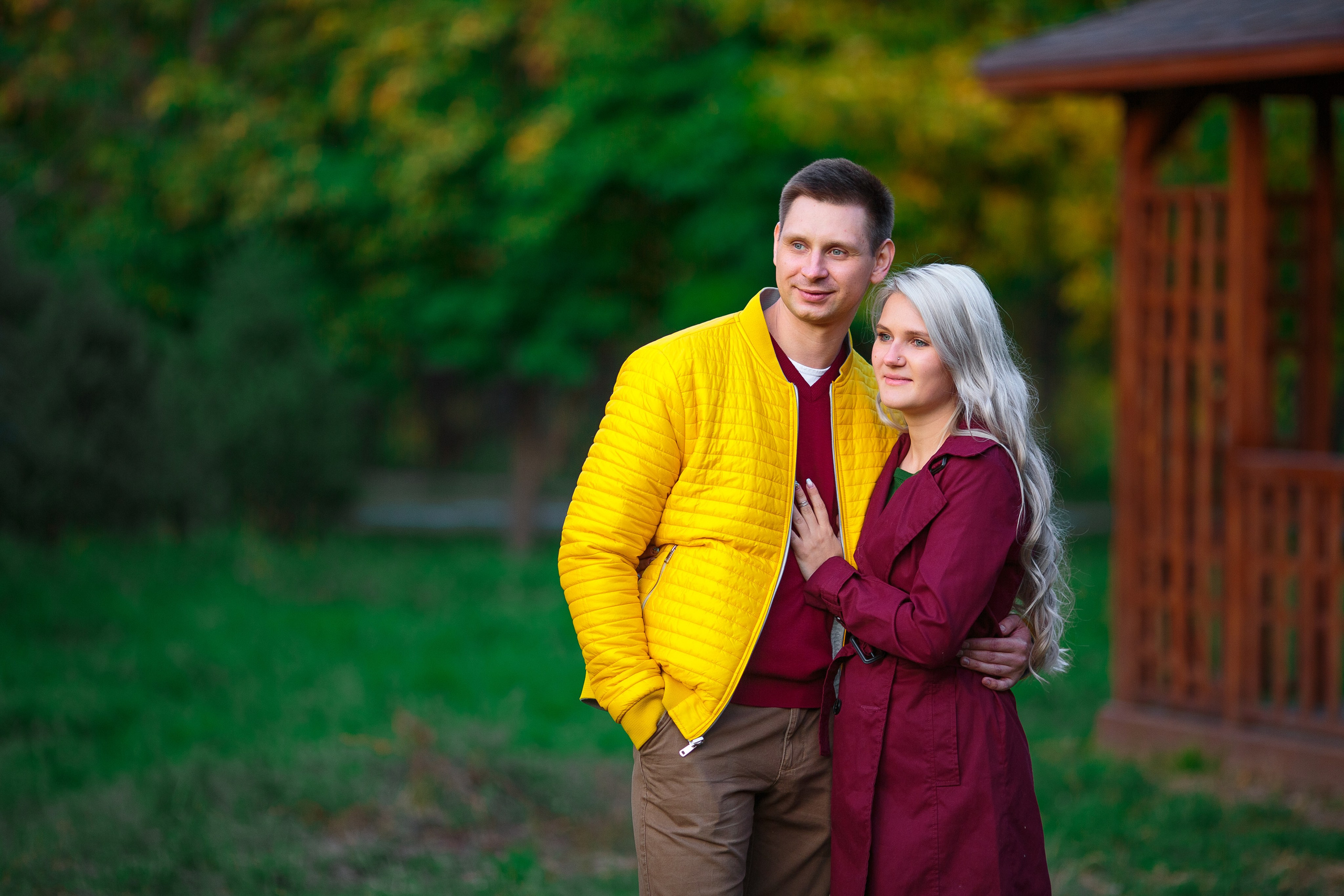 Осенняя фотосессия LoveStory. Свадебный и семейный фотограф в Алматы Алексей Балышев
