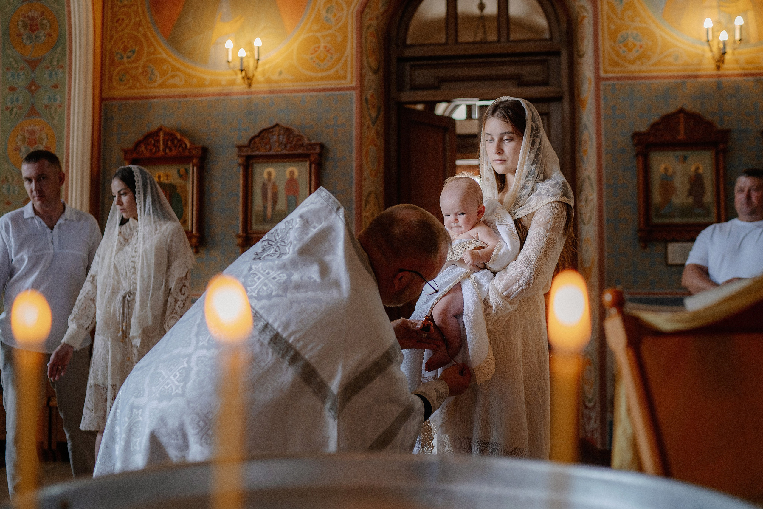 Крещение Софии. Фотограф на Крещение и Венчание в Красноярске Рамазанова Юлия