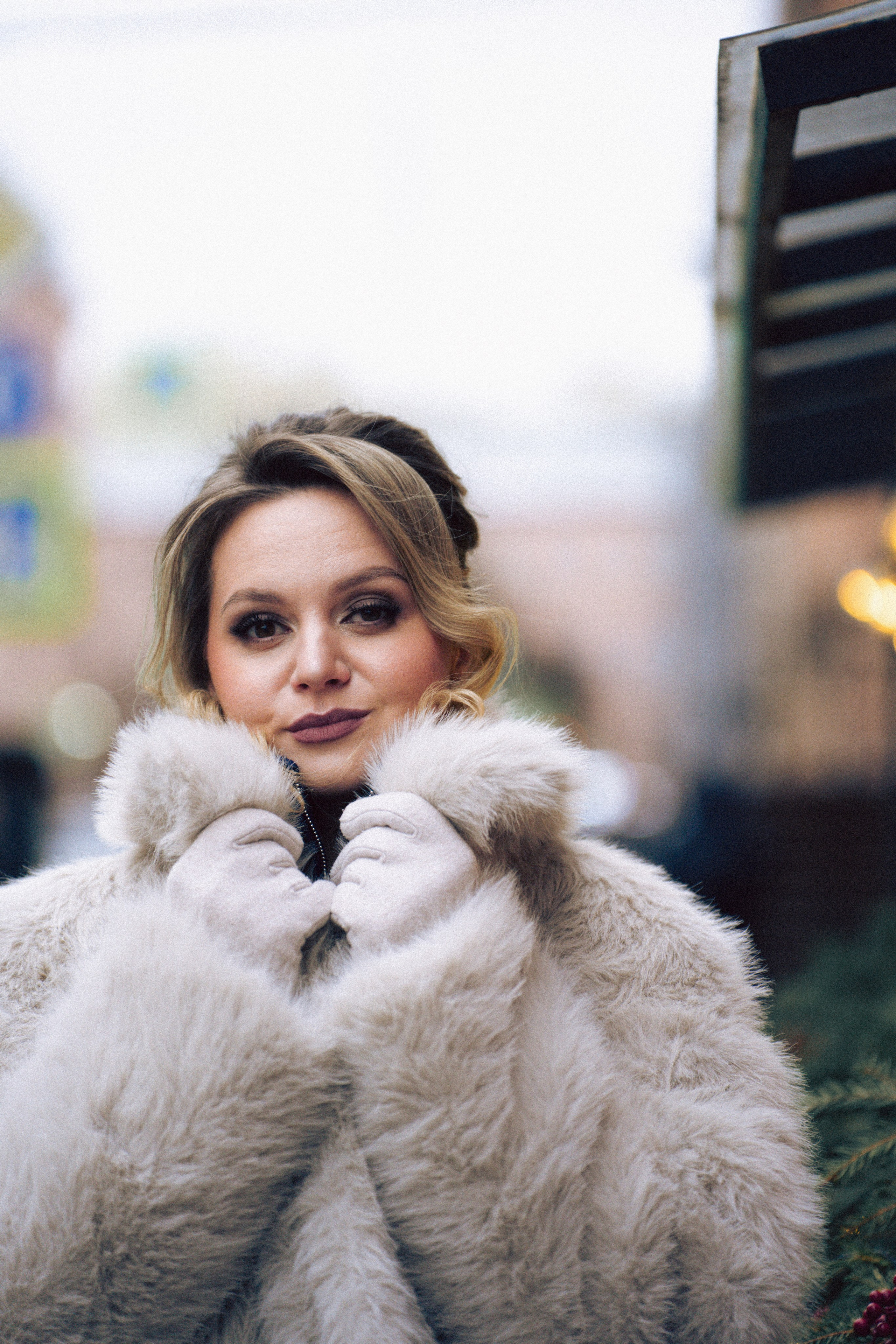 НОВОГОДНЯЯ ФОТОСЕСИИЯ В СТУДИИ ДЛЯ ДЕВУШКИ И ПРОГУЛКА ПО ЧЕРНЫШЕВСКОЙ. Профессиональный фотограф, Санкт-Петербург — Виктория Богомолова