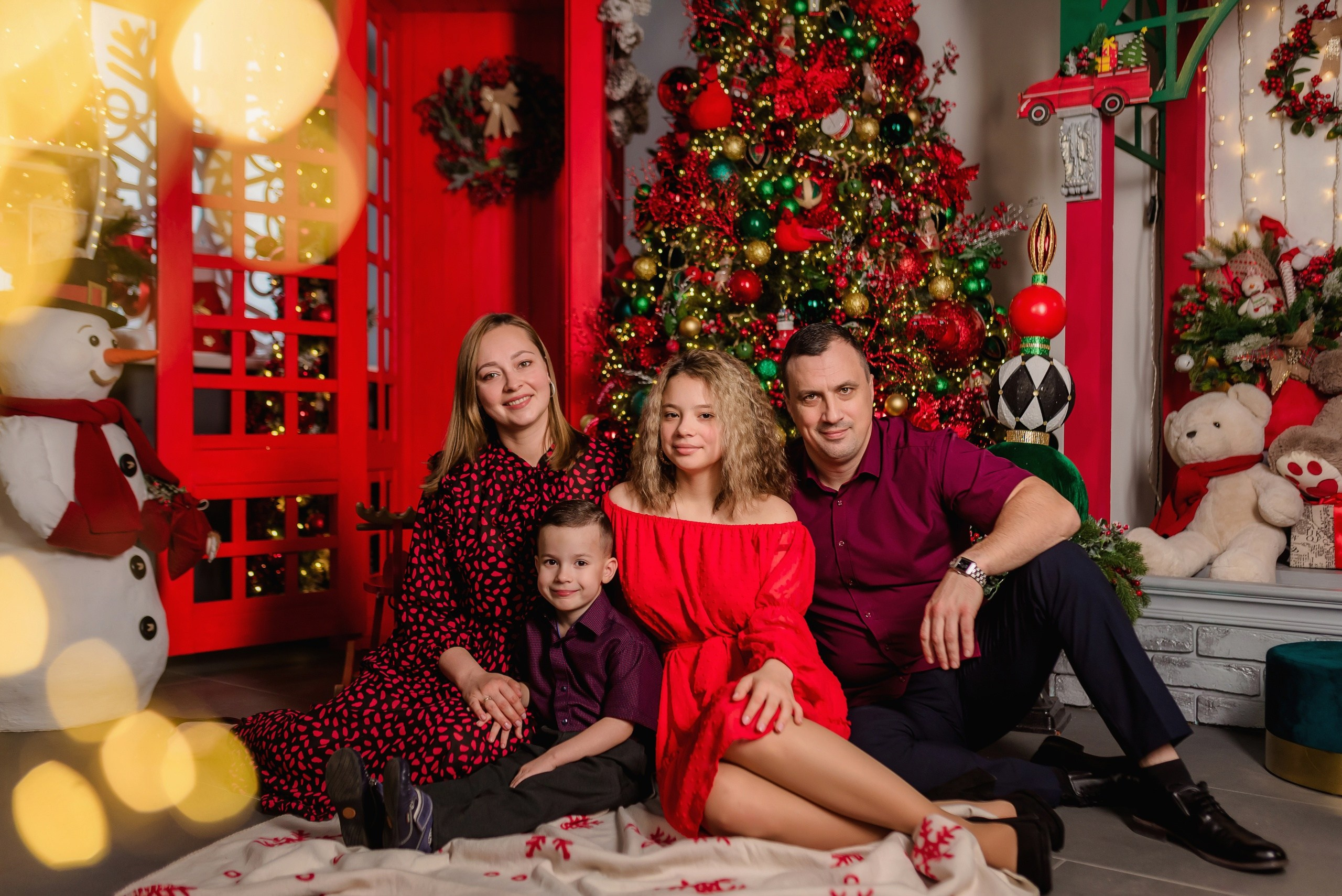 Новогодняя съемка. Меркулова Ольга фотограф Воронеж