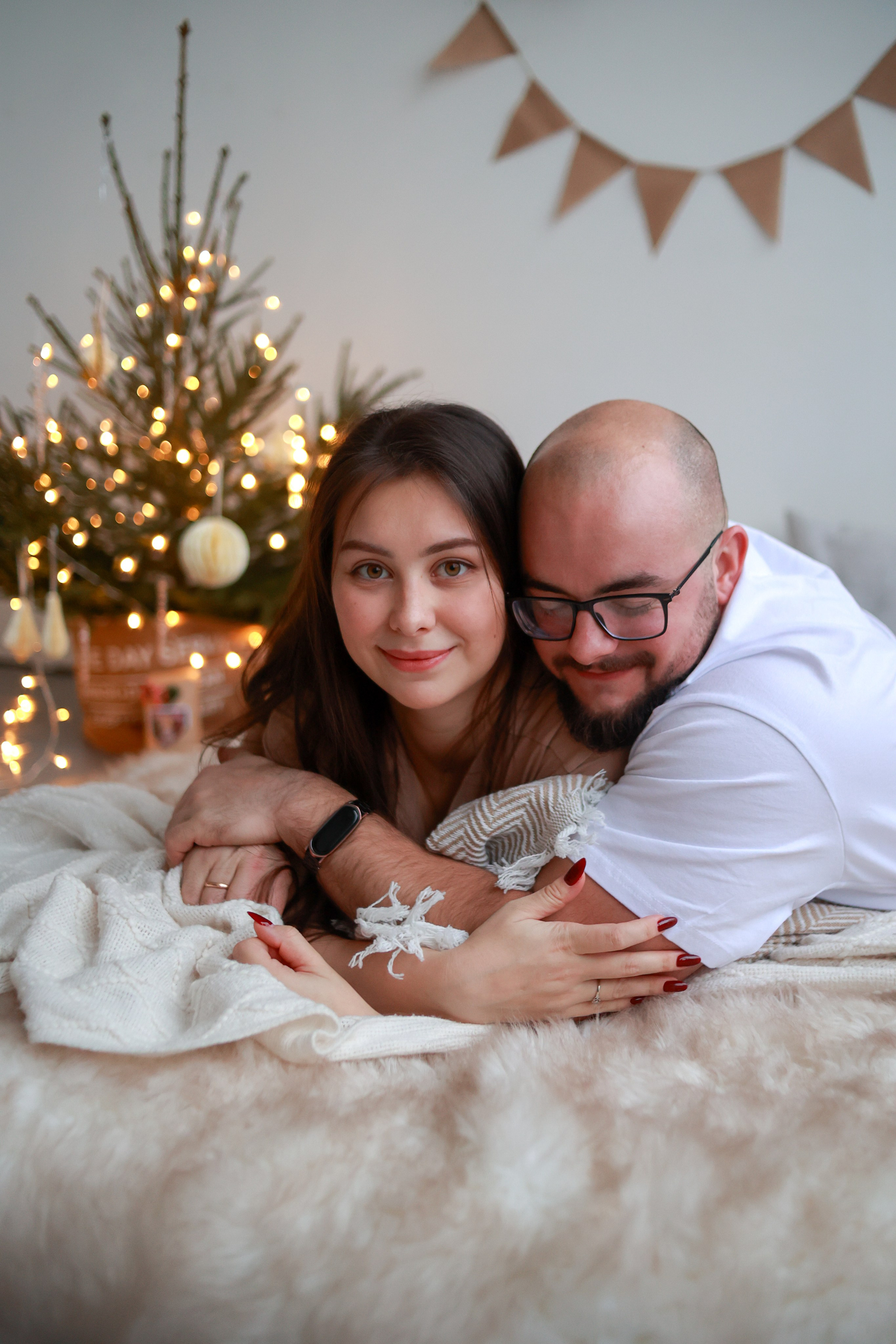 Новогодняя съемка в Санкт-Петербурге