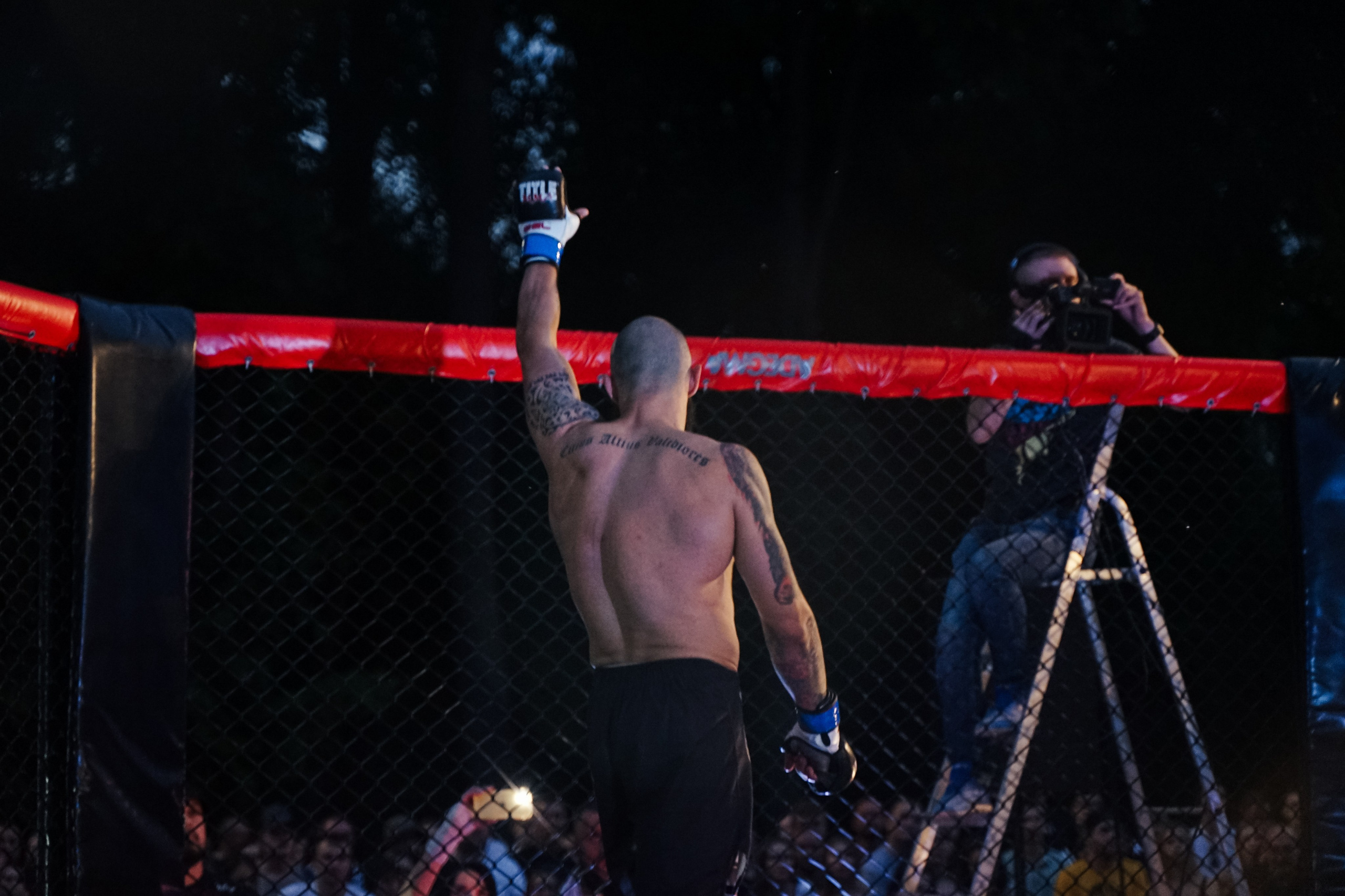 Вечер боев в ЦПКиО. Фотограф Надежда Погребняк | Рязань | Москва