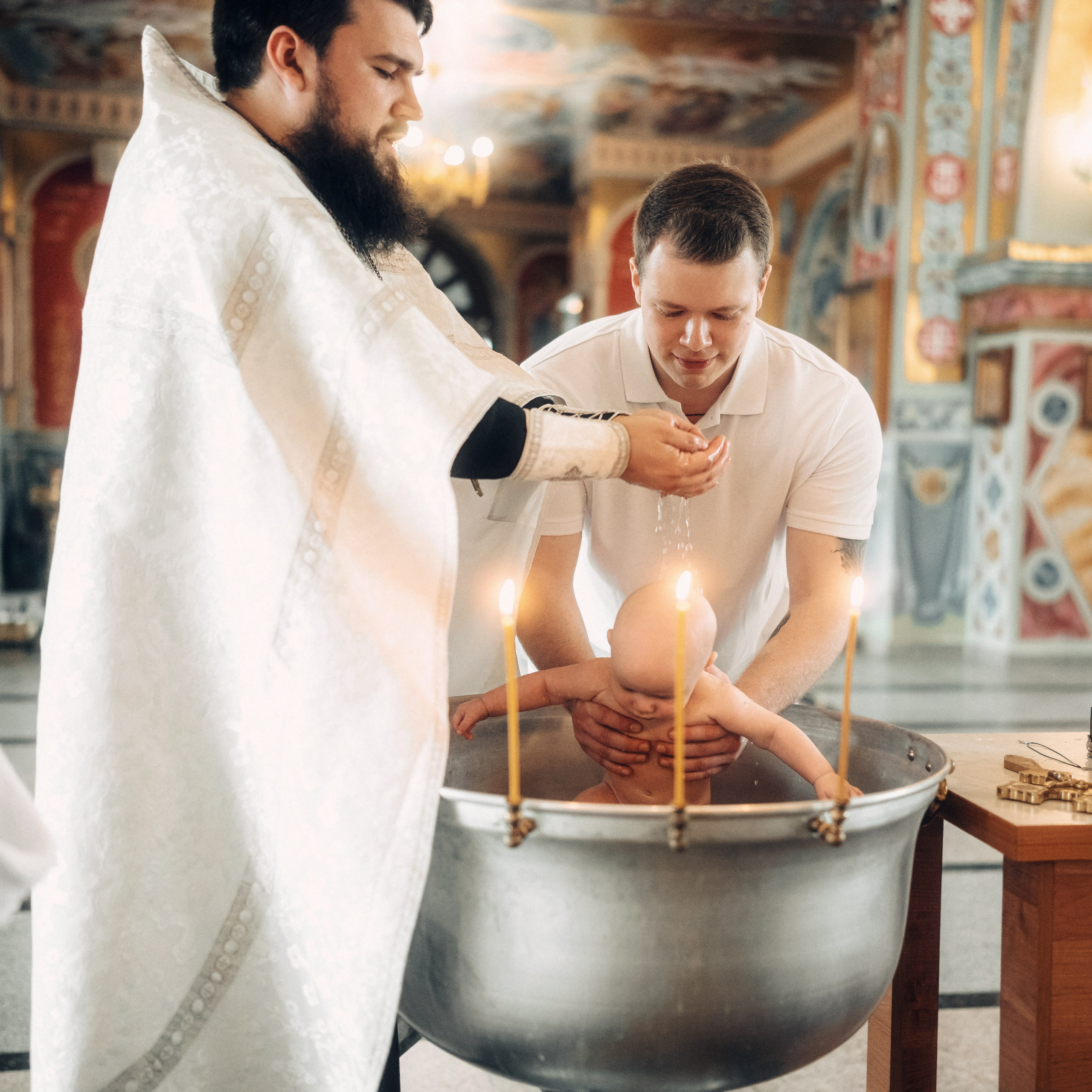 Фотограф на крещение в Воронеже.