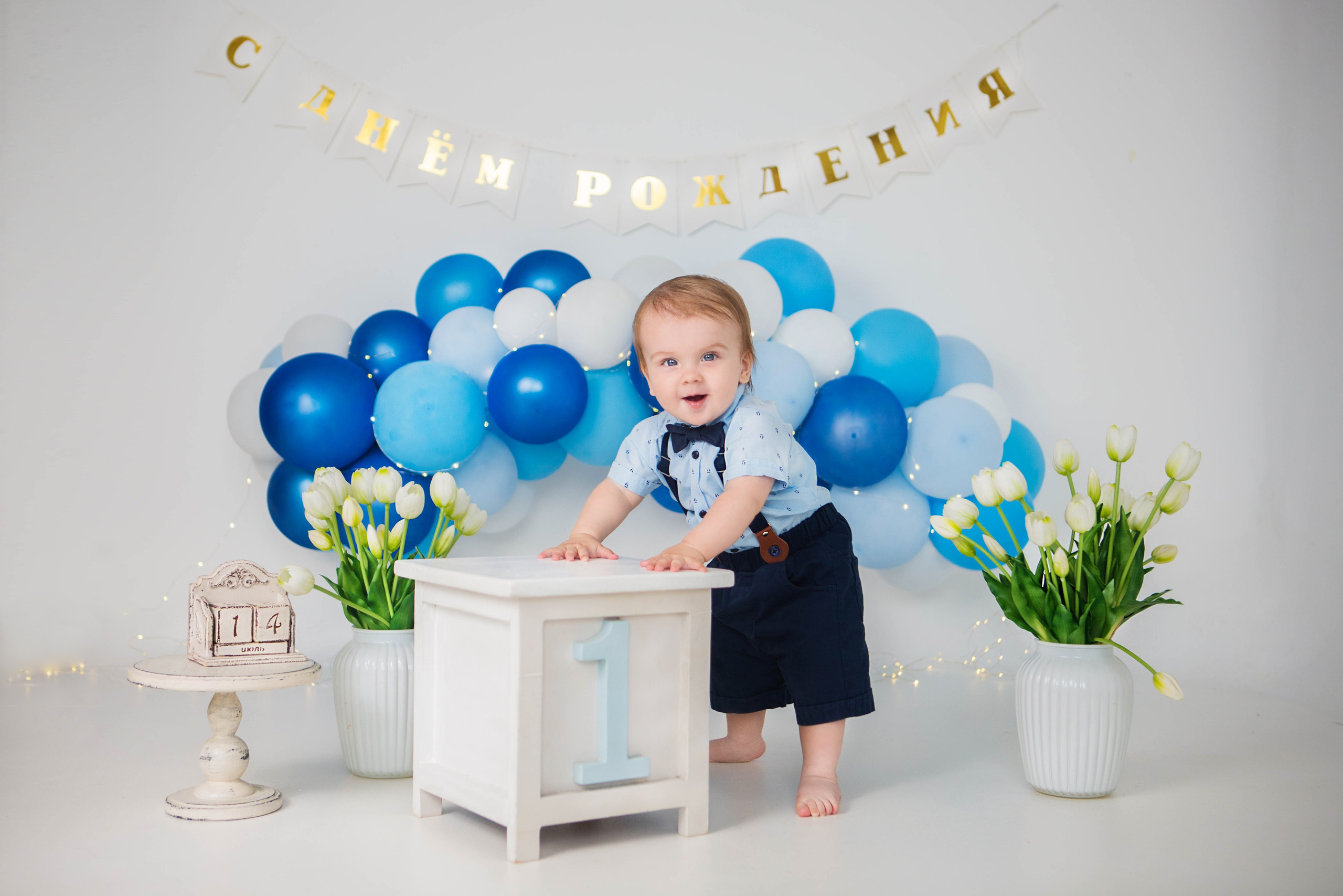 Макс, 1 год. Фотостудия «Антураж». Свадебный семейный и детский фотограф в Краснодаре Карина Федоровская