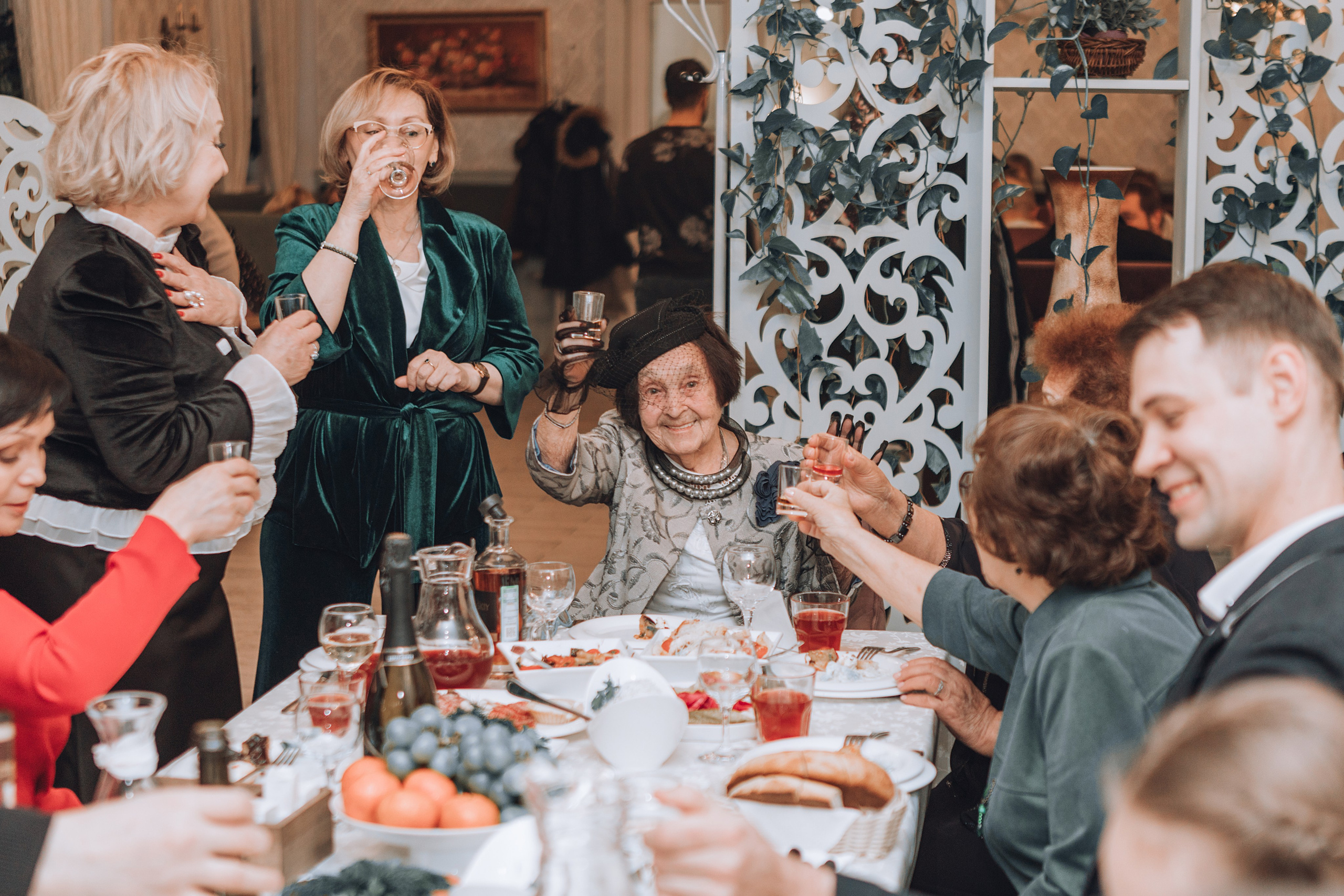 90-летний юбилей Сары Вагаповны. Фотограф в Санкт — Петербурге Анна Конофало