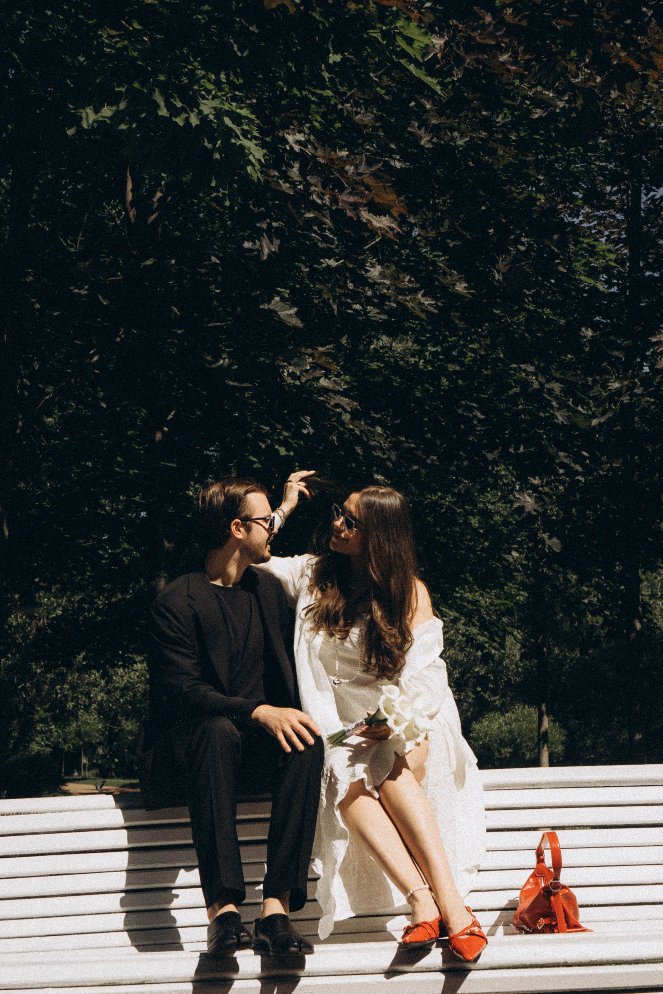 СВАДЕБНАЯ СЬЕМКА В ПАРКЕ ПОБЕДЫ И ПРОГУЛКА ПО МОСКОВСКОМУ ПРОСПЕКТУ. Профессиональный фотограф, Санкт-Петербург — Виктория Богомолова