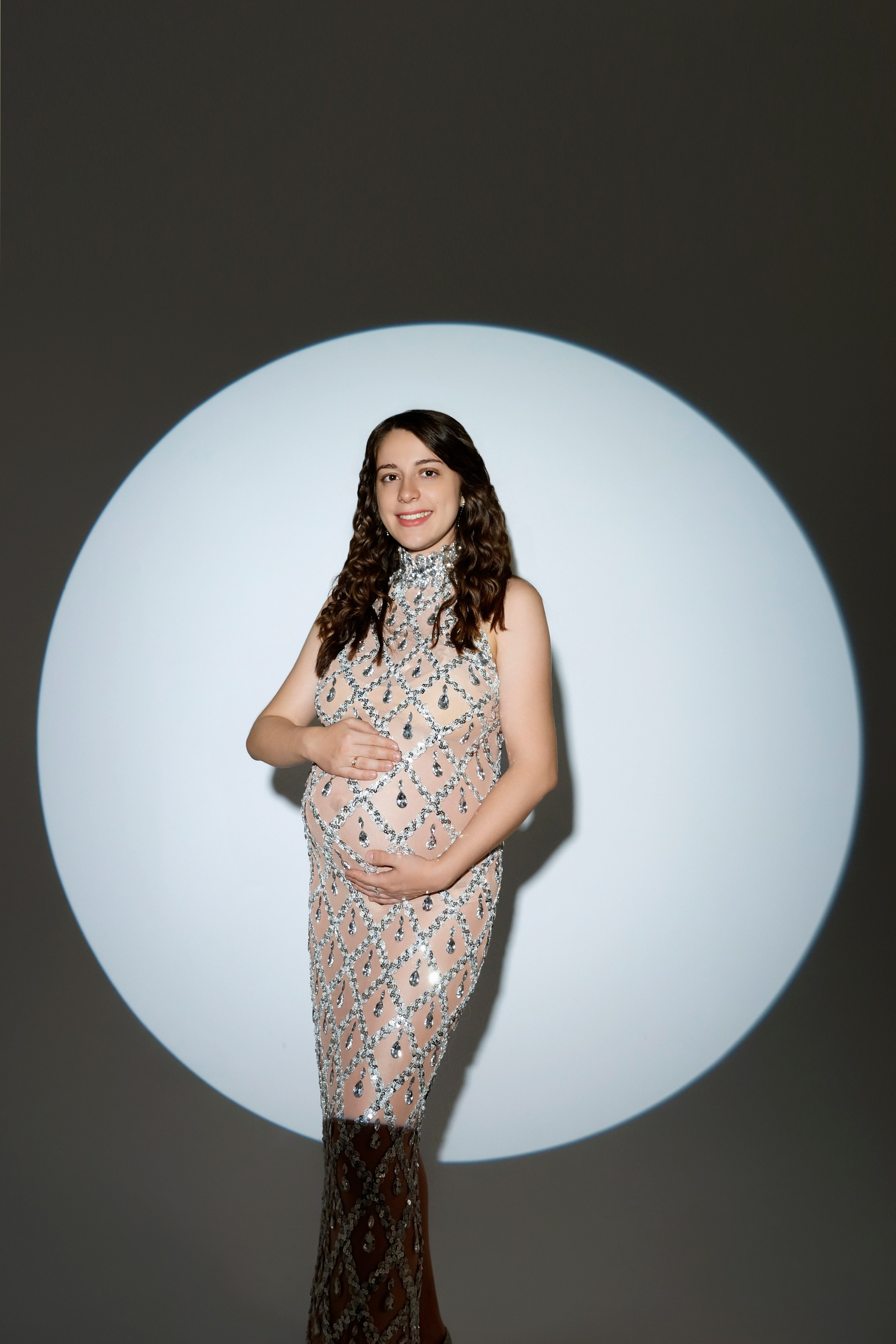 Съёмка беременности в моей фотостудии «НЕБО». Женский фотограф в Химках Алёна Ленёва