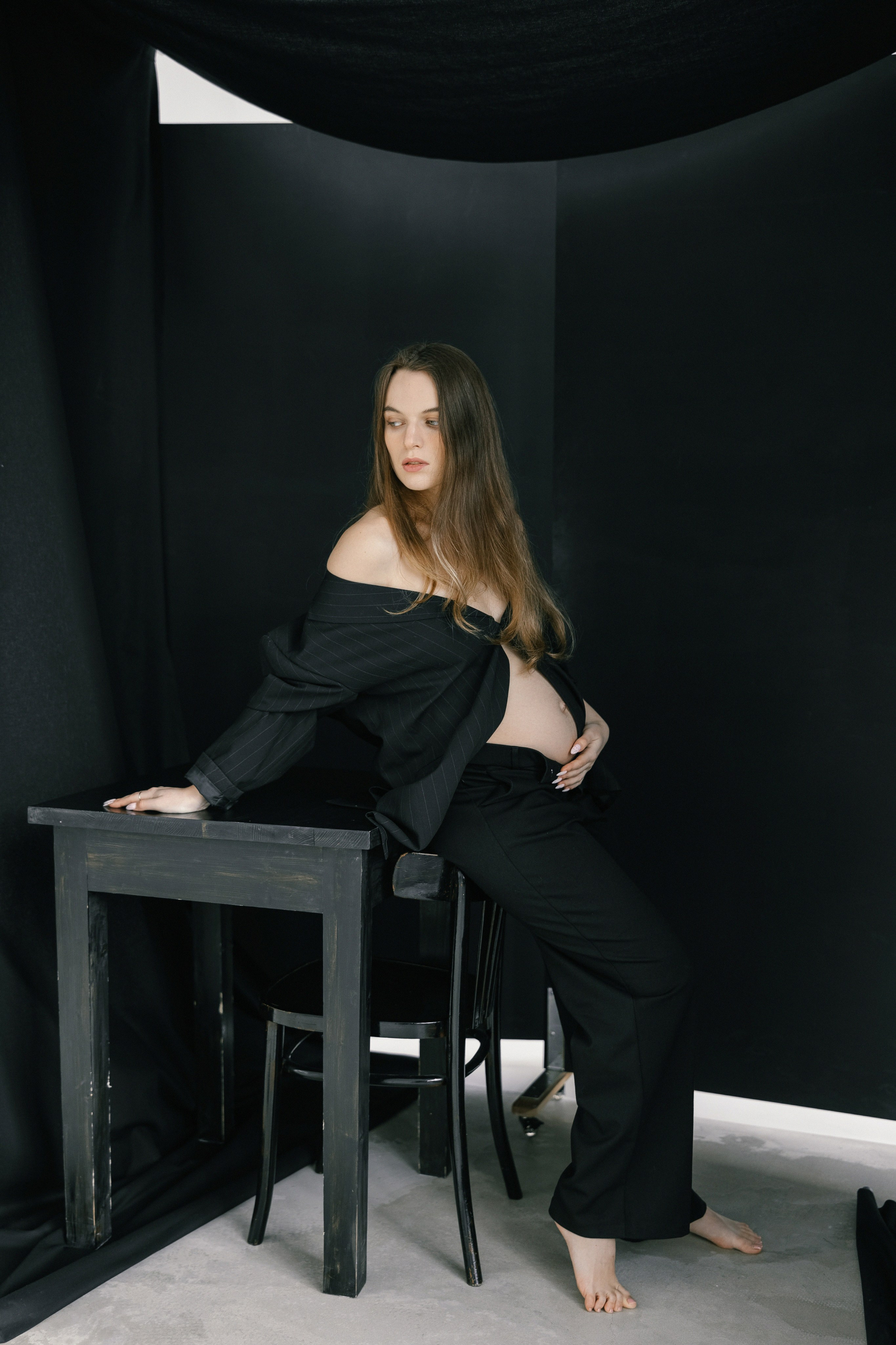 Портретная фотосессия Валерии (в ожидании). Свадебный фотограф Москва