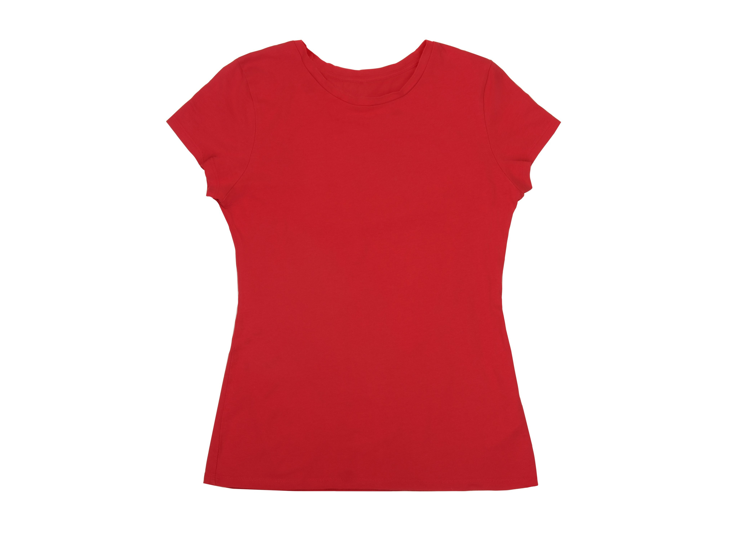 Футболка женская красная