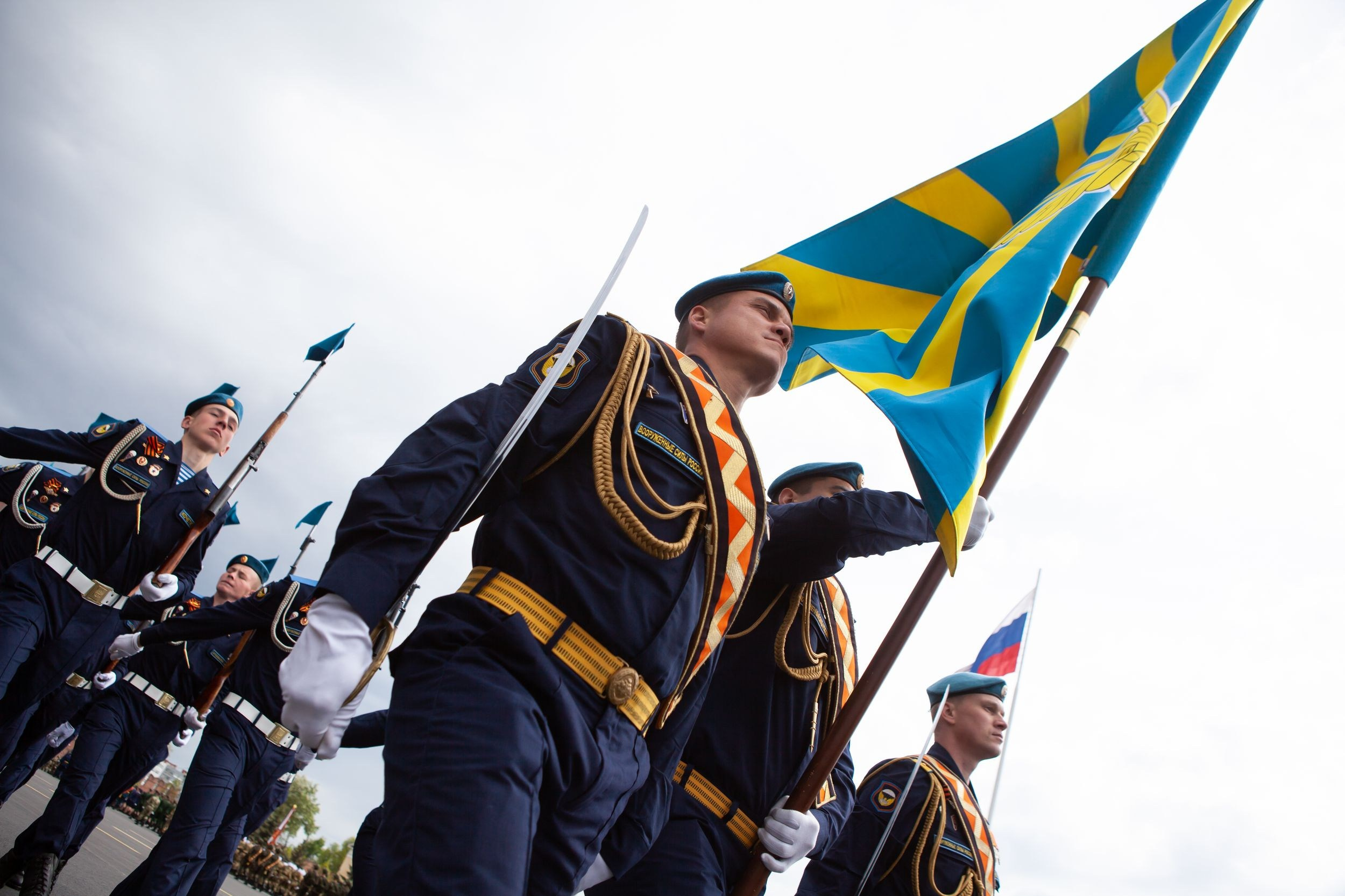 Генеральная репетиция Парада Победы (5 мая 2024). Репортажный фотограф Алексей Пирязев