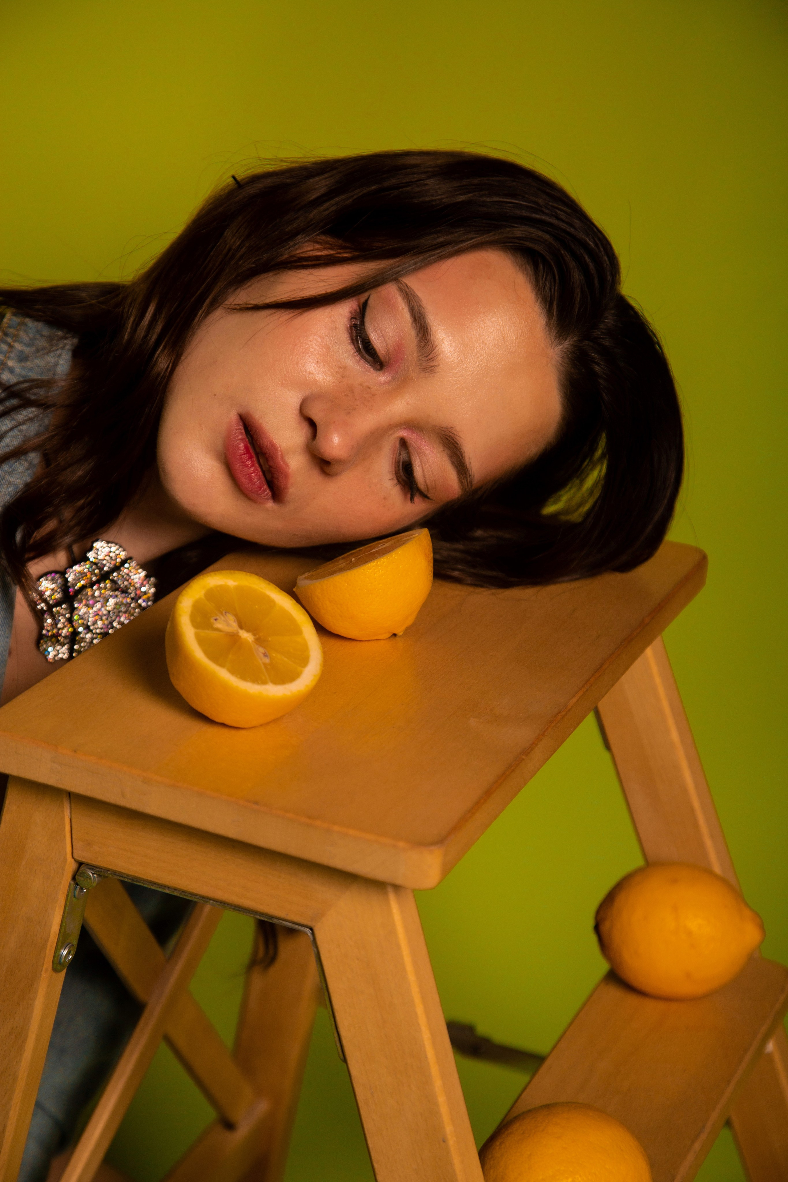 Дарья&Фрукты. Фотограф в Краснодаре Елизавета Тарасенко