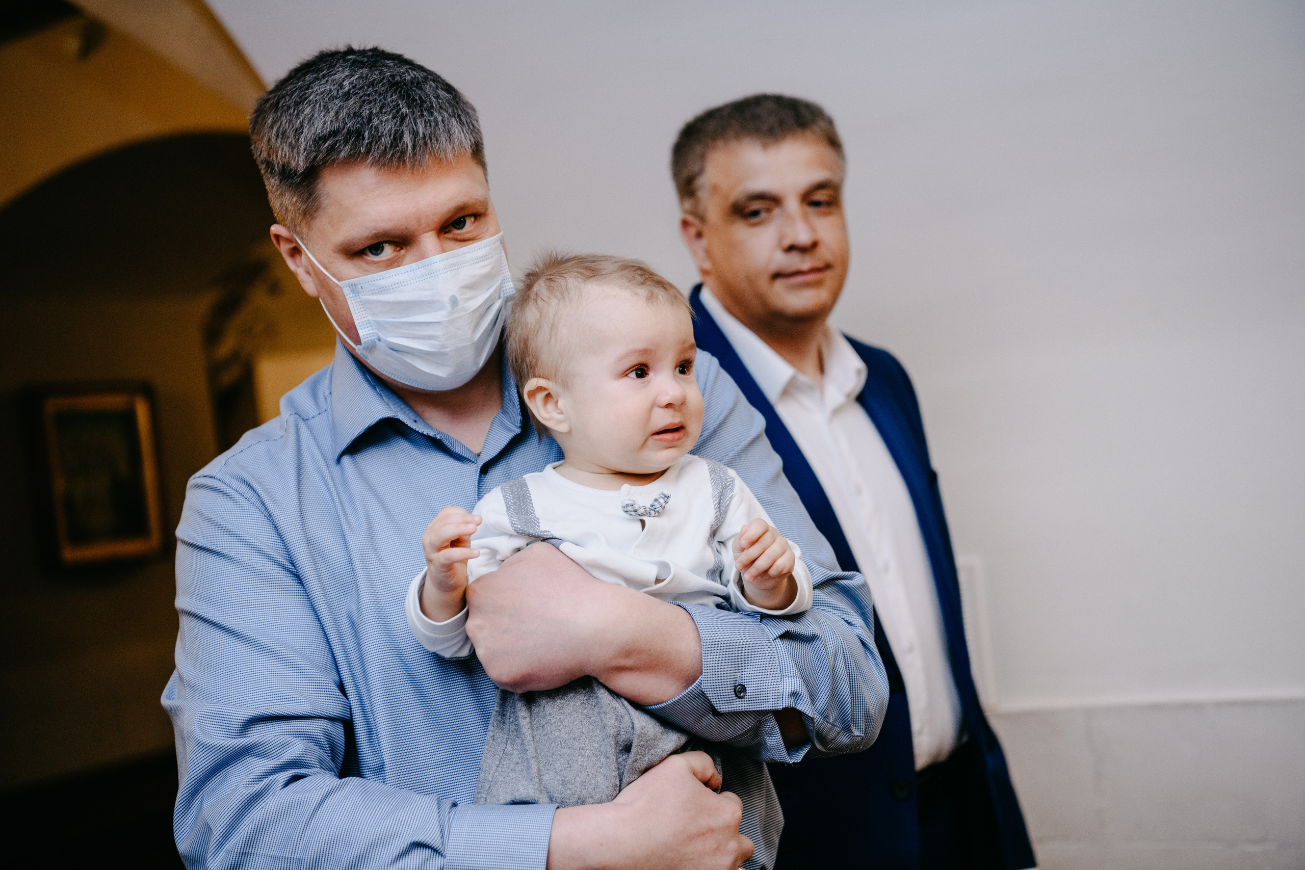 Крещение Александра. Фотограф на выписку из роддома в Москве и МО