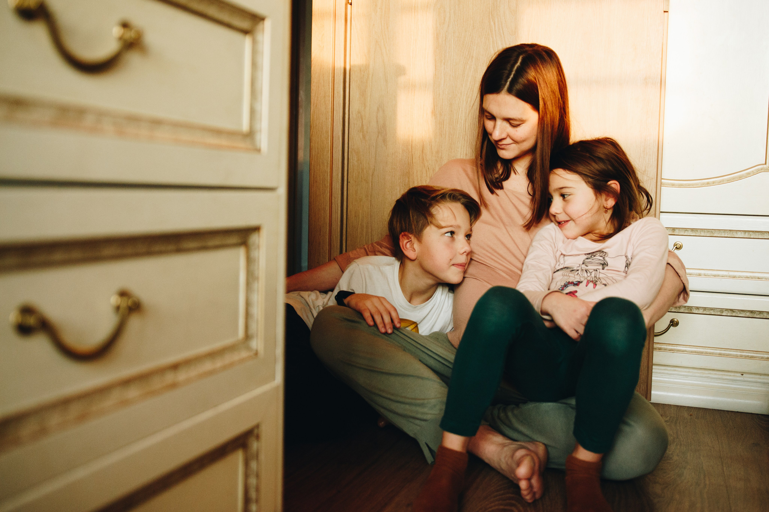 Домашняя семейная фотосессия. Фотограф Лебедева Наталья