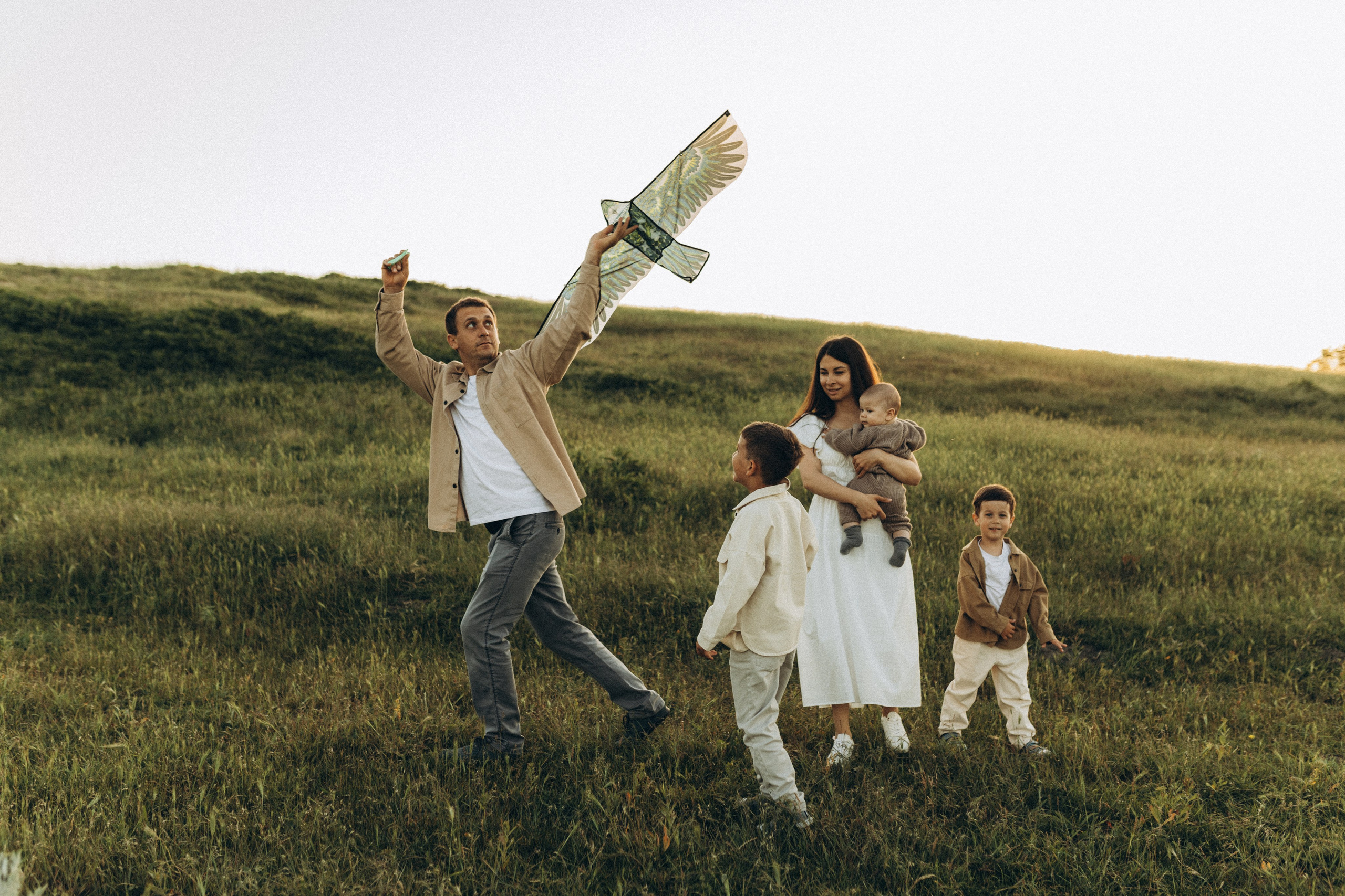 Закат на ферме. Семейный фотограф в Новороссийске и Анапе Александра Яковлева