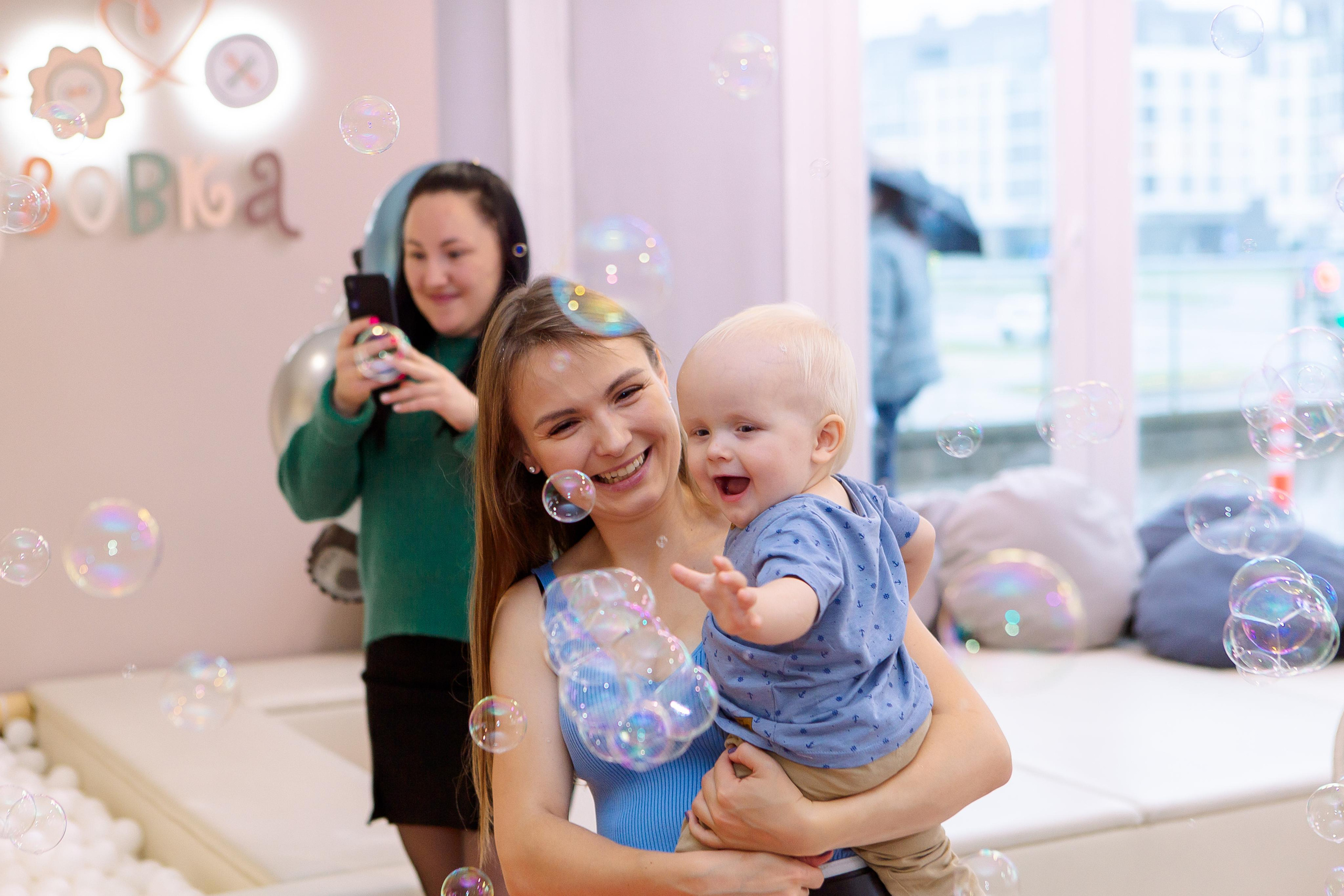 Кириллу 1 годик в Пуговке. Семейный детский фотограф. Фотосессия в Минске