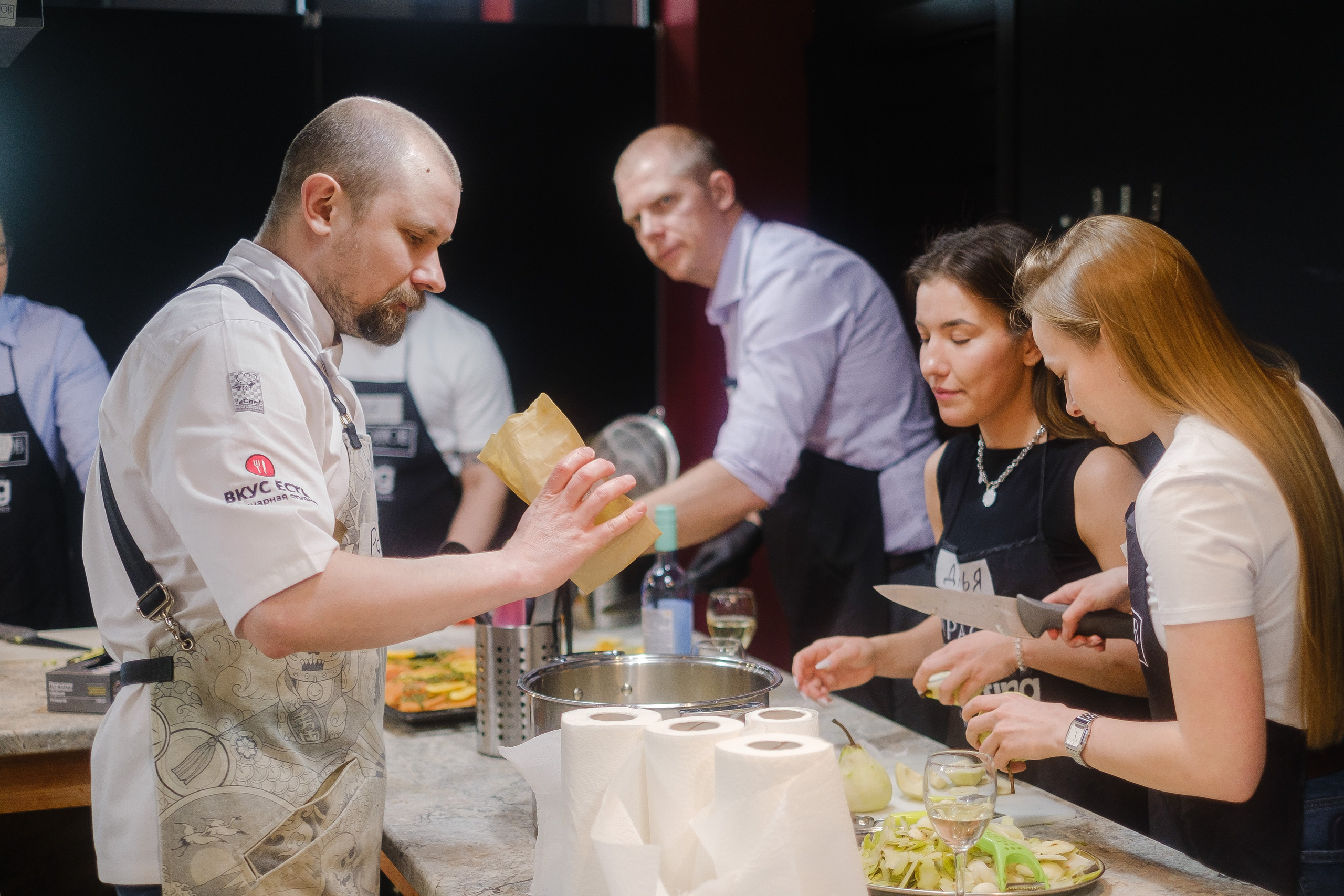 Корпоратив на кулинарном мк. Фотограф Мария Хлебникова Санкт-Петербург Москва