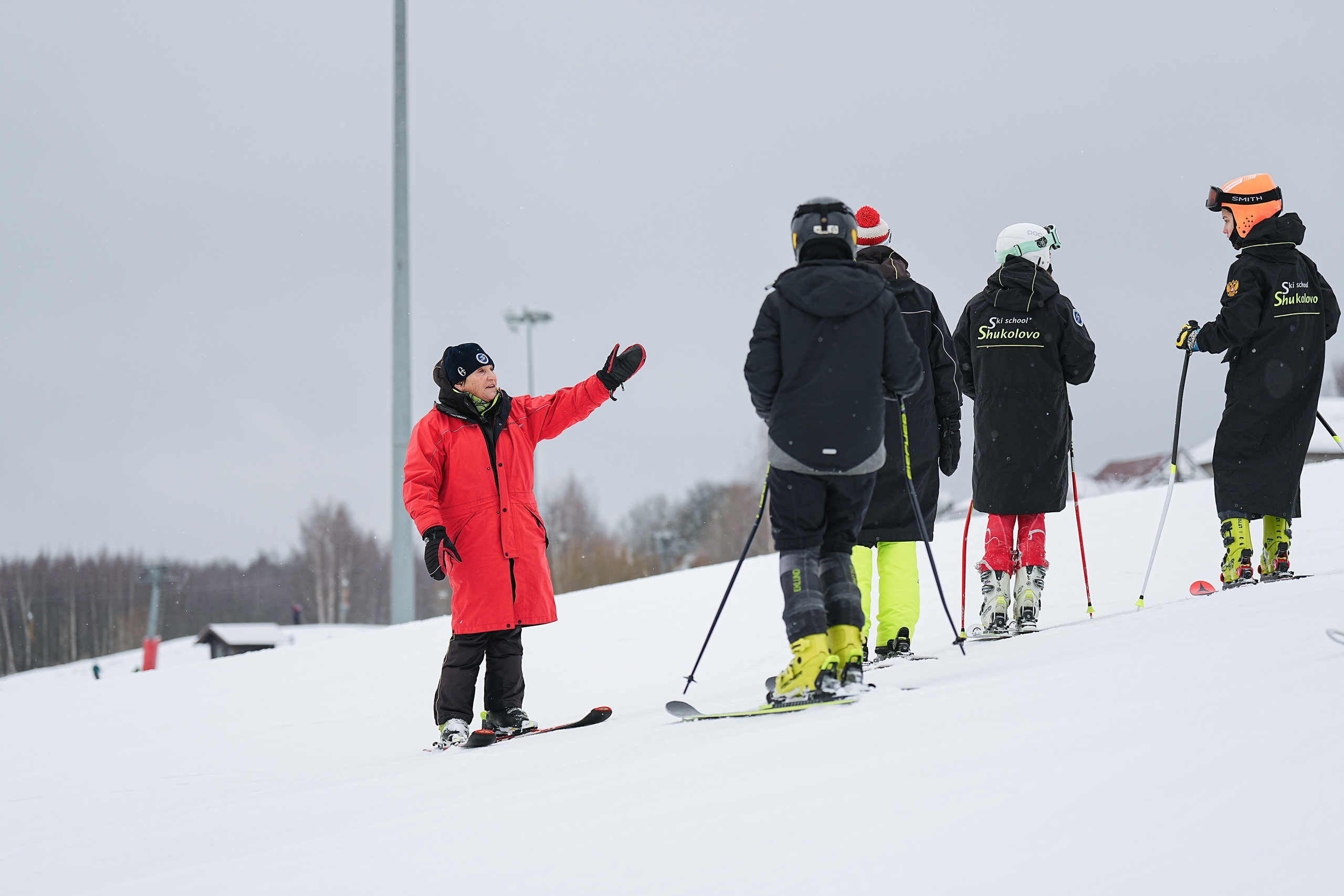 Горные лыжи. Первенство Центрального Федерального Округа. GS U14 Шуколово. Фотограф Студитский Евгений