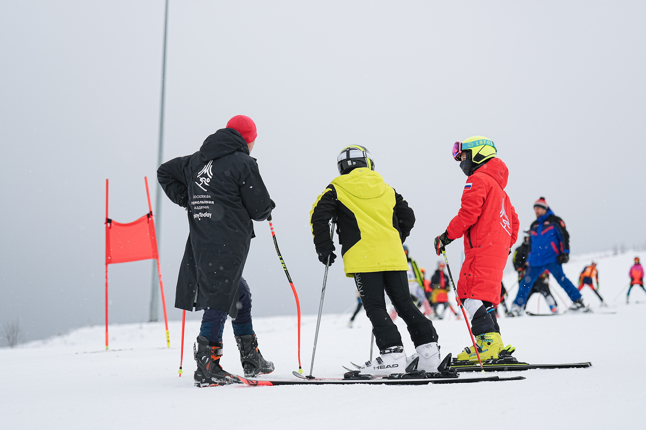 Горные лыжи. Первенство Центрального Федерального Округа. GS U14 Шуколово. Фотограф Студитский Евгений