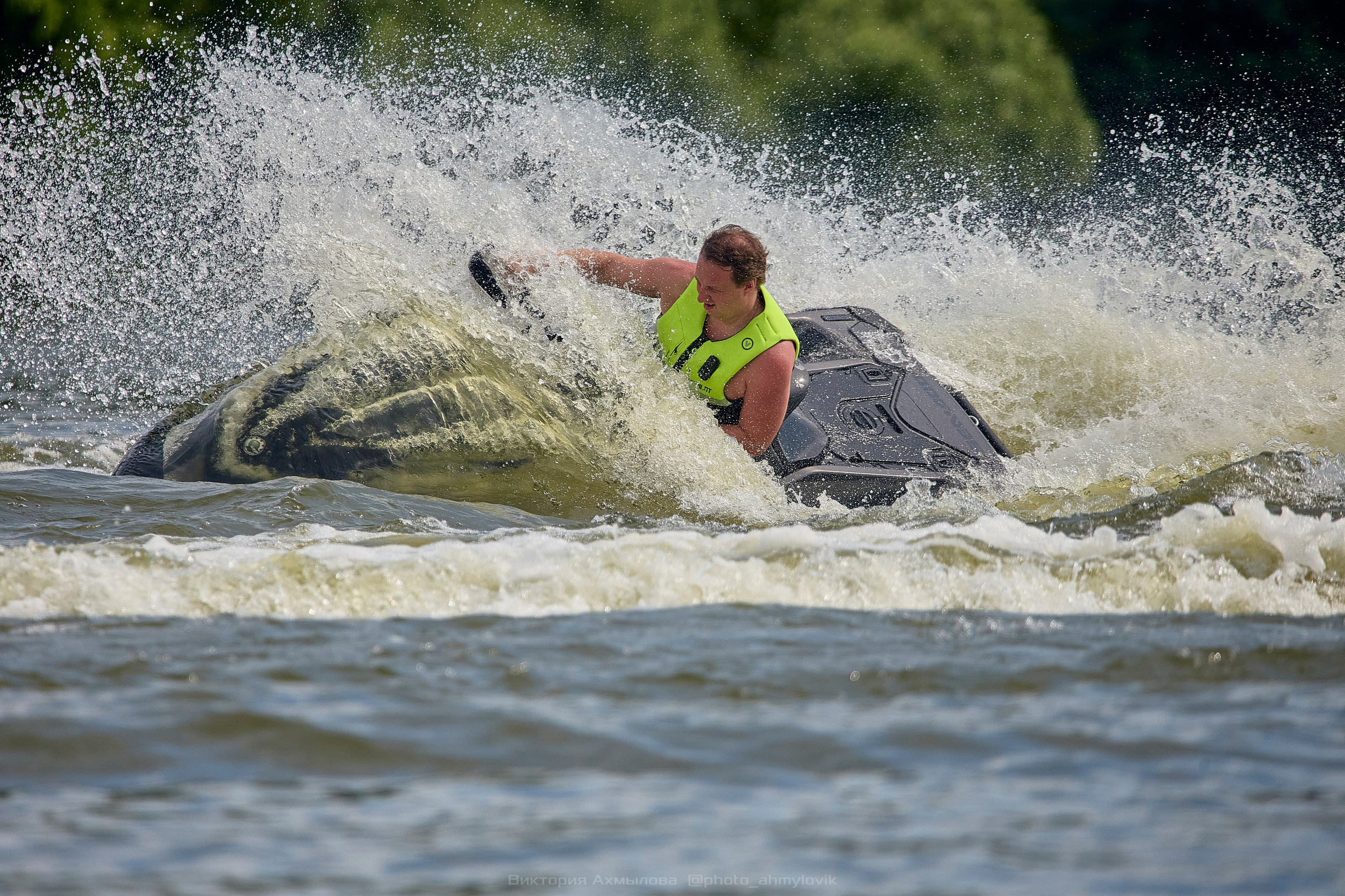 Аквабайки на Северке. Виктория Ахмылова. Фотограф в Москве