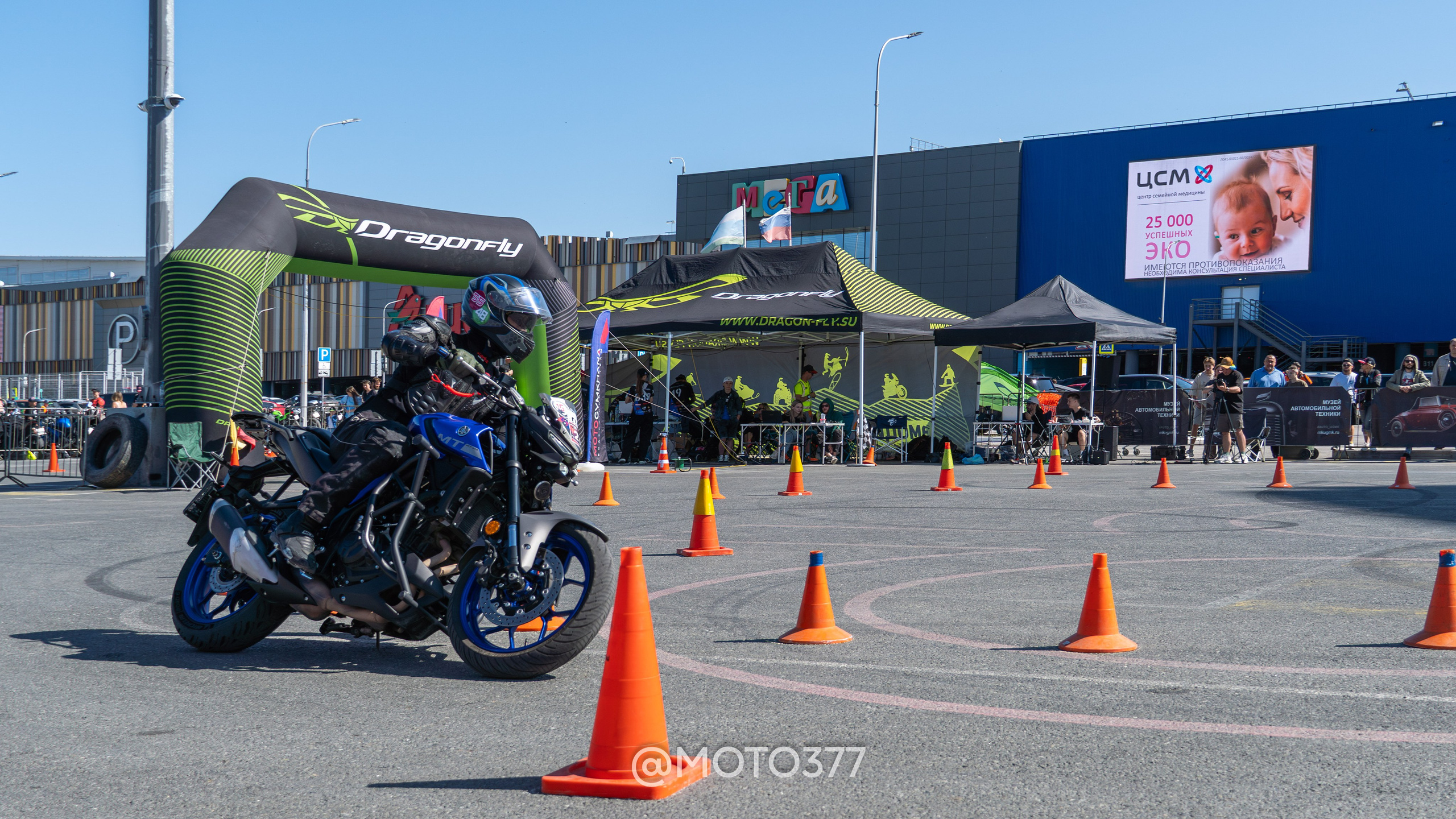 Motogymkhana CUP 1 Ekat 2025. Moto377
