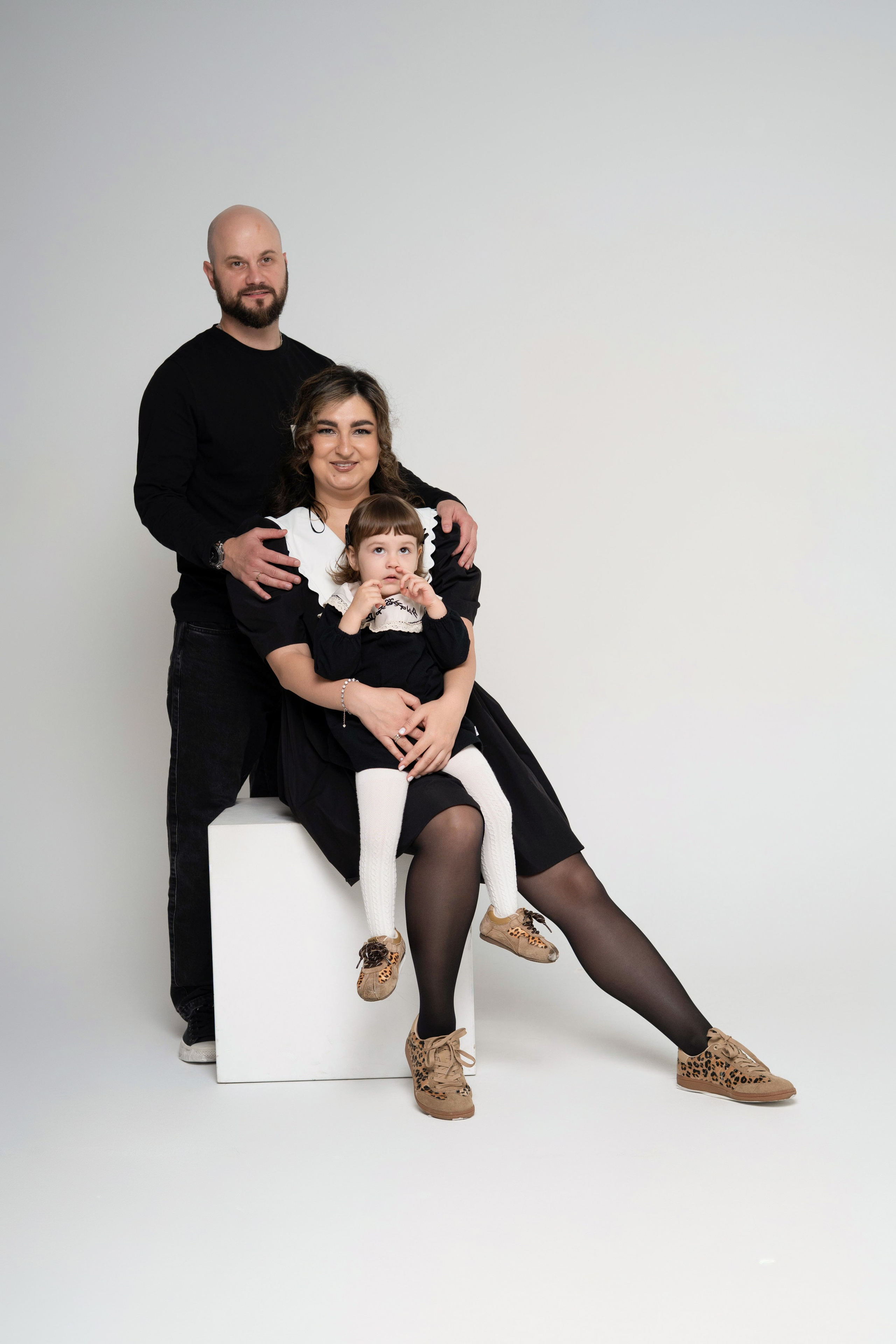 Семейная фотосессия в студии. Профессиональный Фотограф в Сочи Марина Ситкина
