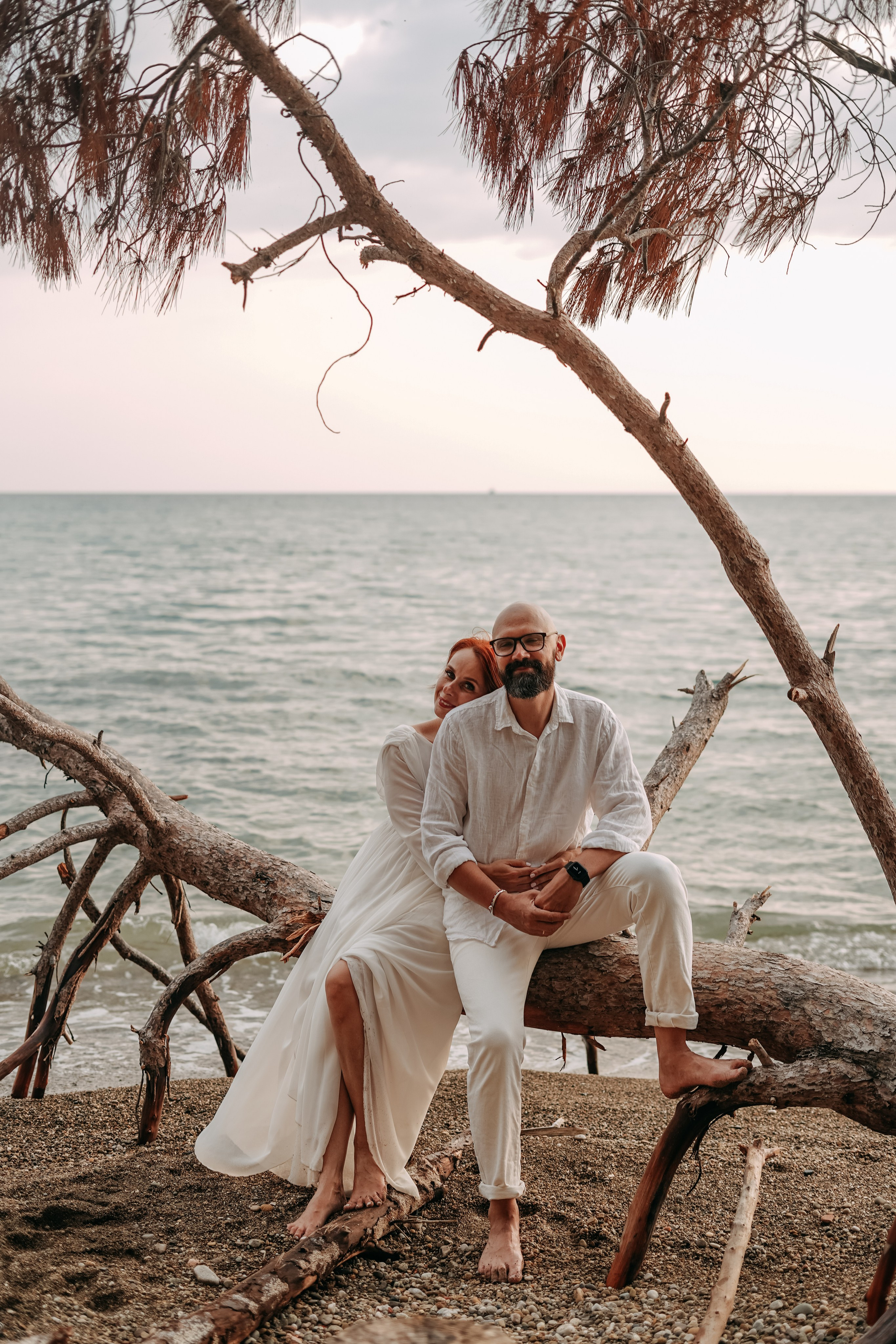 Алина и Владимир на побережье Пицунды. Фотограф в Сочи и Абхазии | Фототуры | September Air