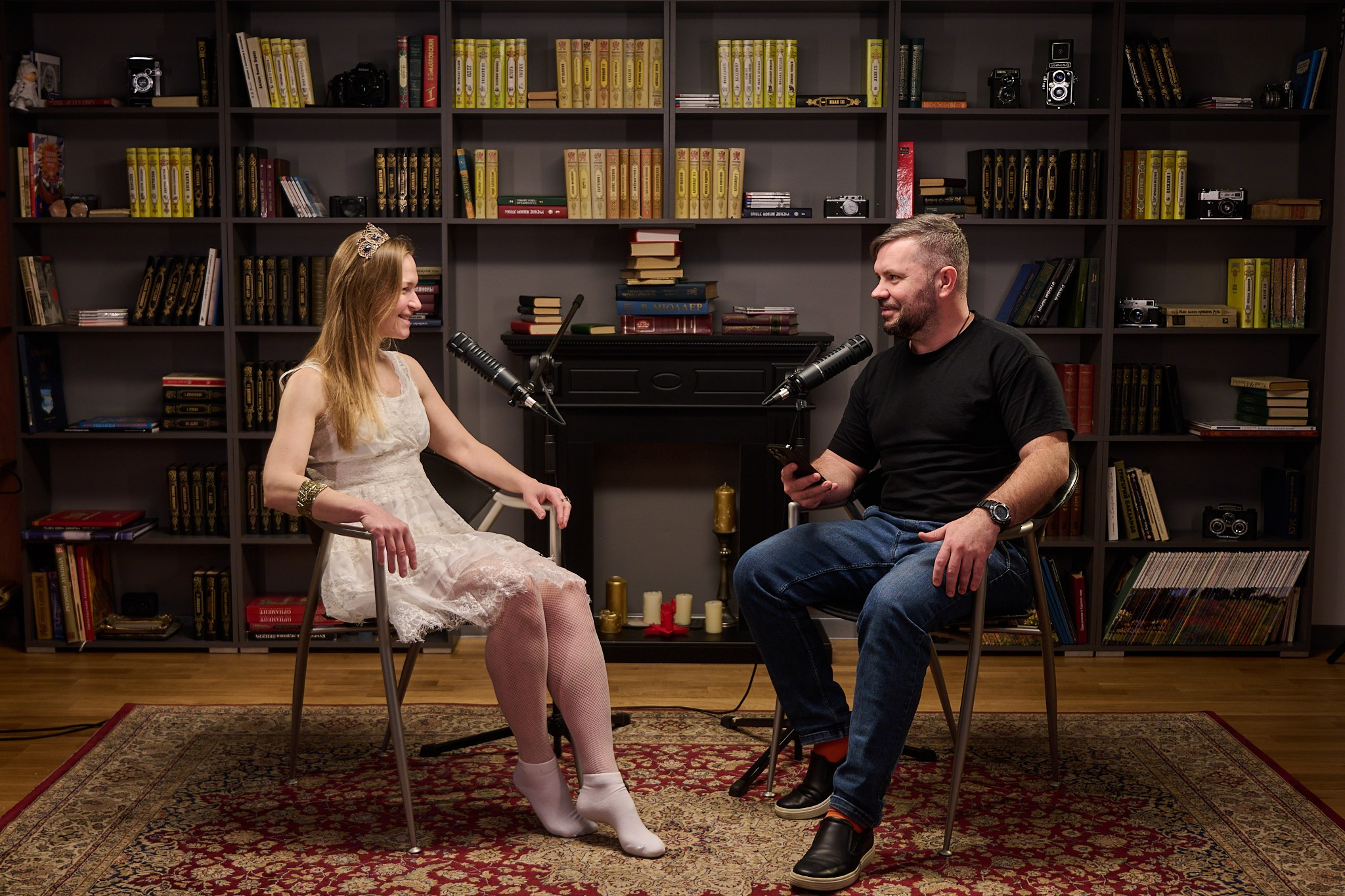 Студия подкастов в Перми фотограф видеограф Михаил Воскресенских
