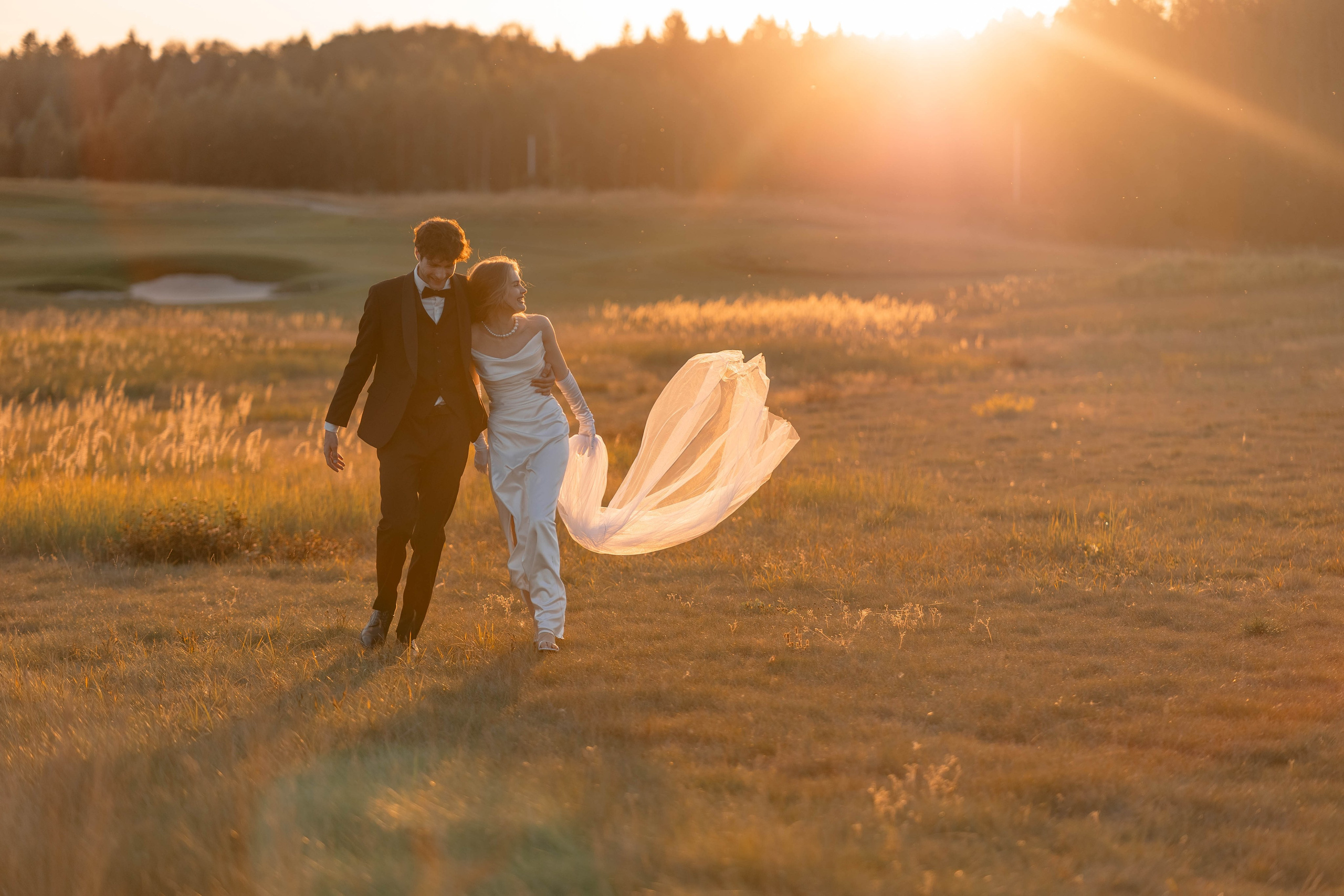 Свадебная съемка на закате!. Иванова Ирина Свадебный и семейный фотограф г. Уфа