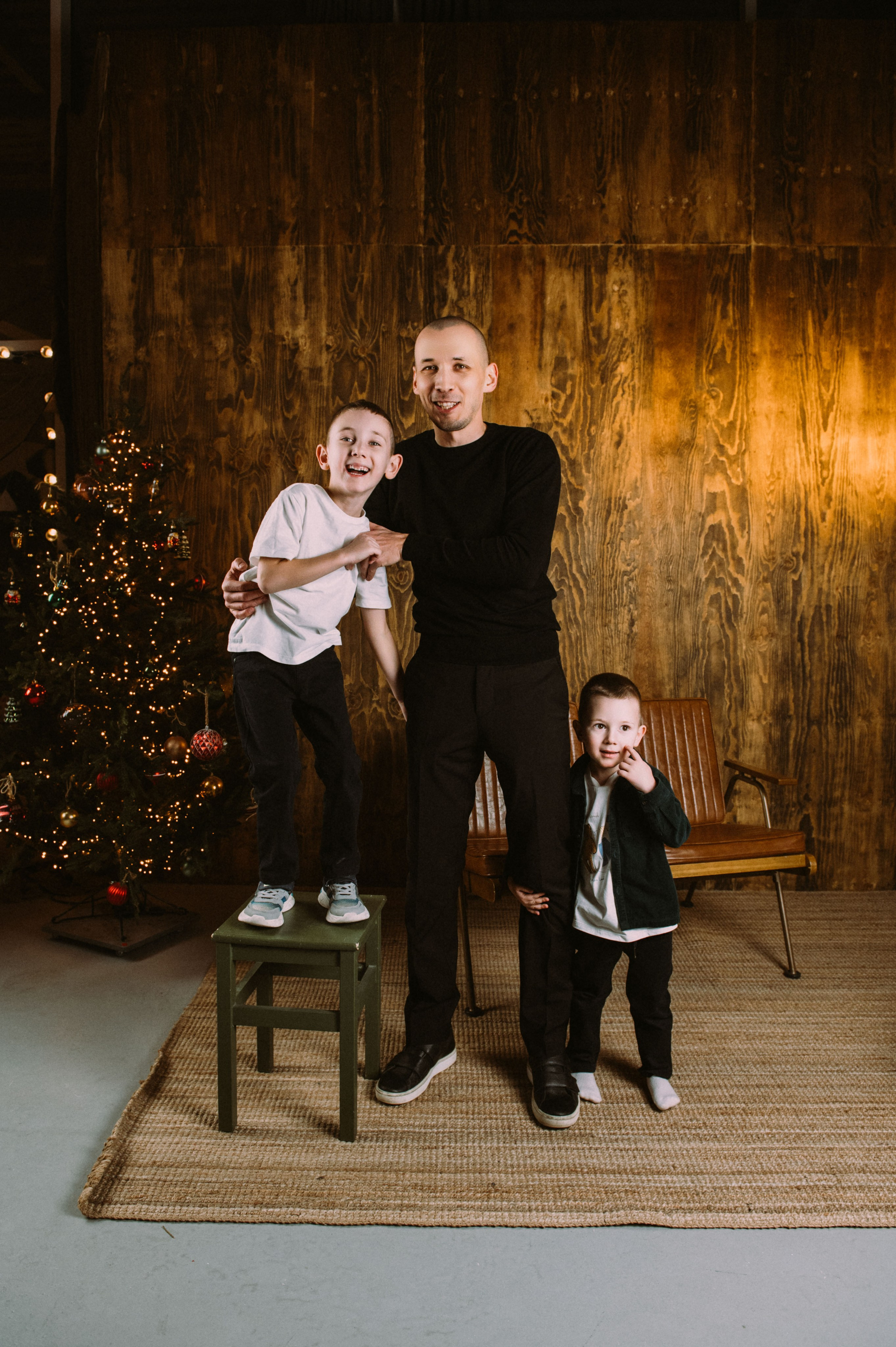 Большая семья собралась вместе на Новый год. Фотограф в Сургуте Светлана Гибадуллина