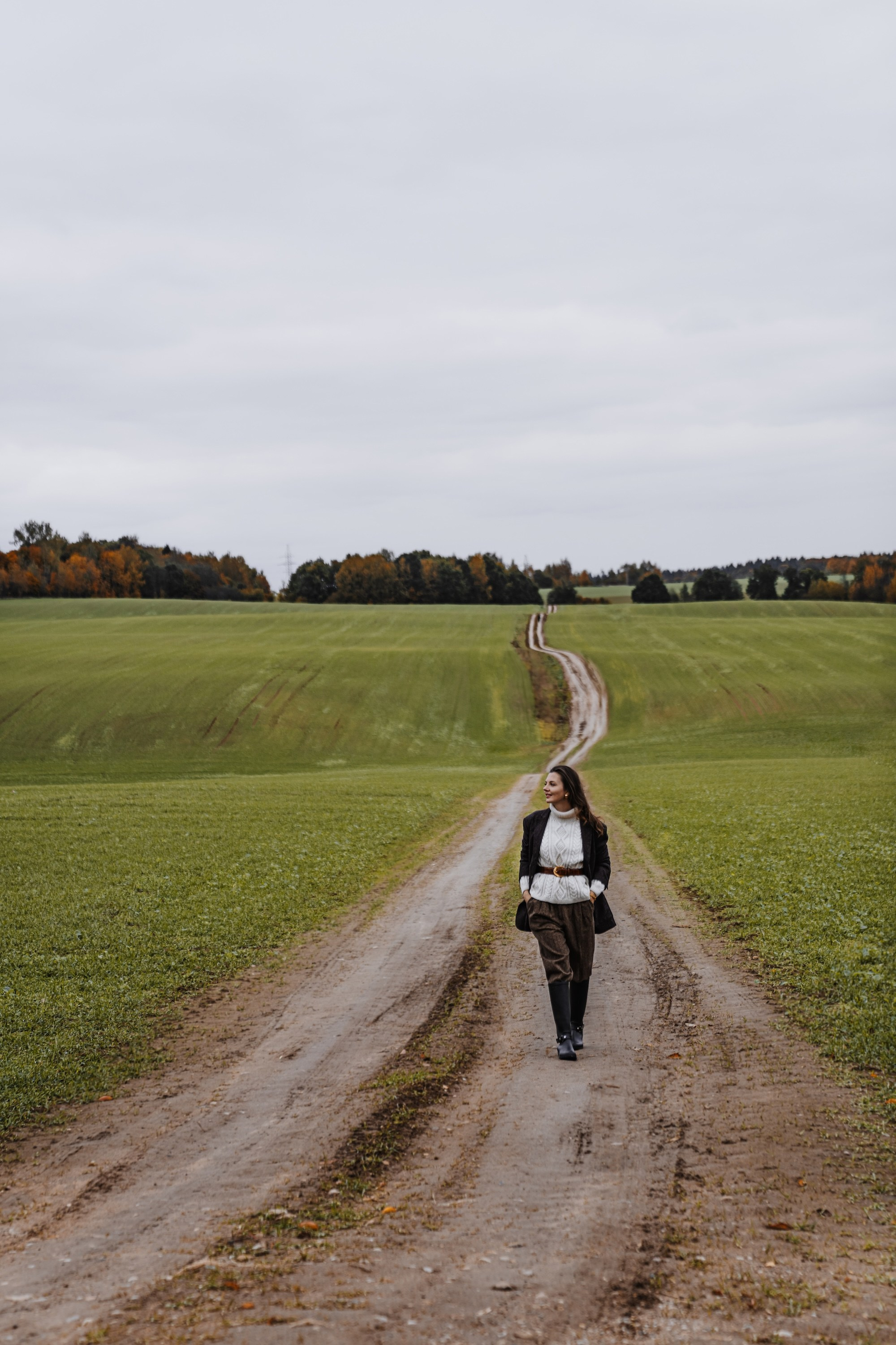 Юля. Осень, в британском стиле, Минск. Olga Modjaro